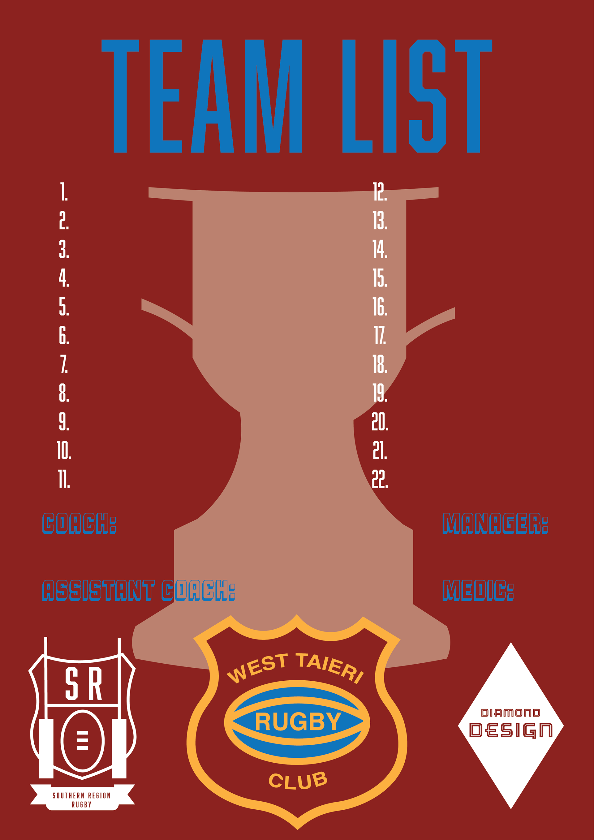 West Taieri Teamlist