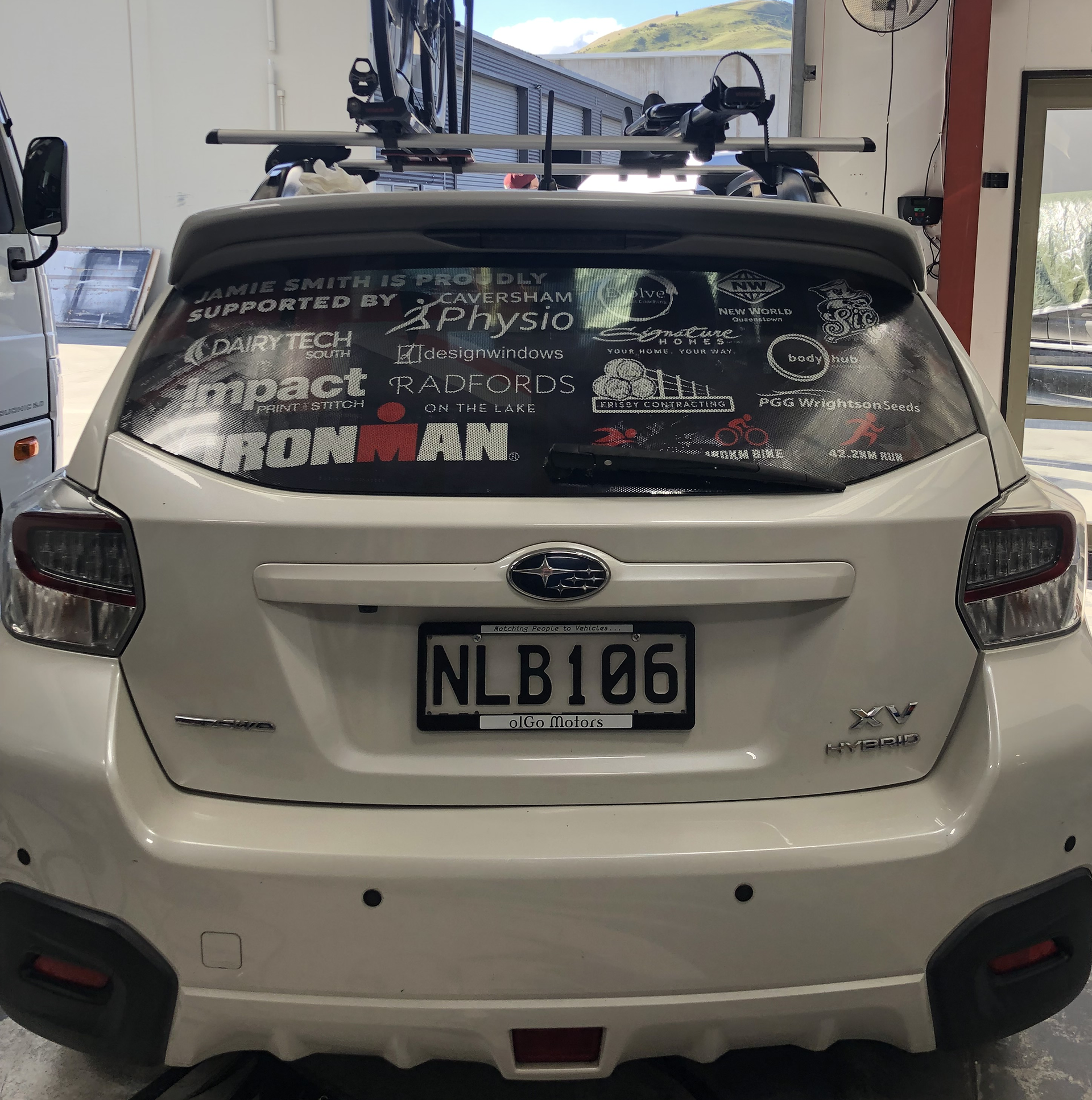Vehicle Sponsorship Print