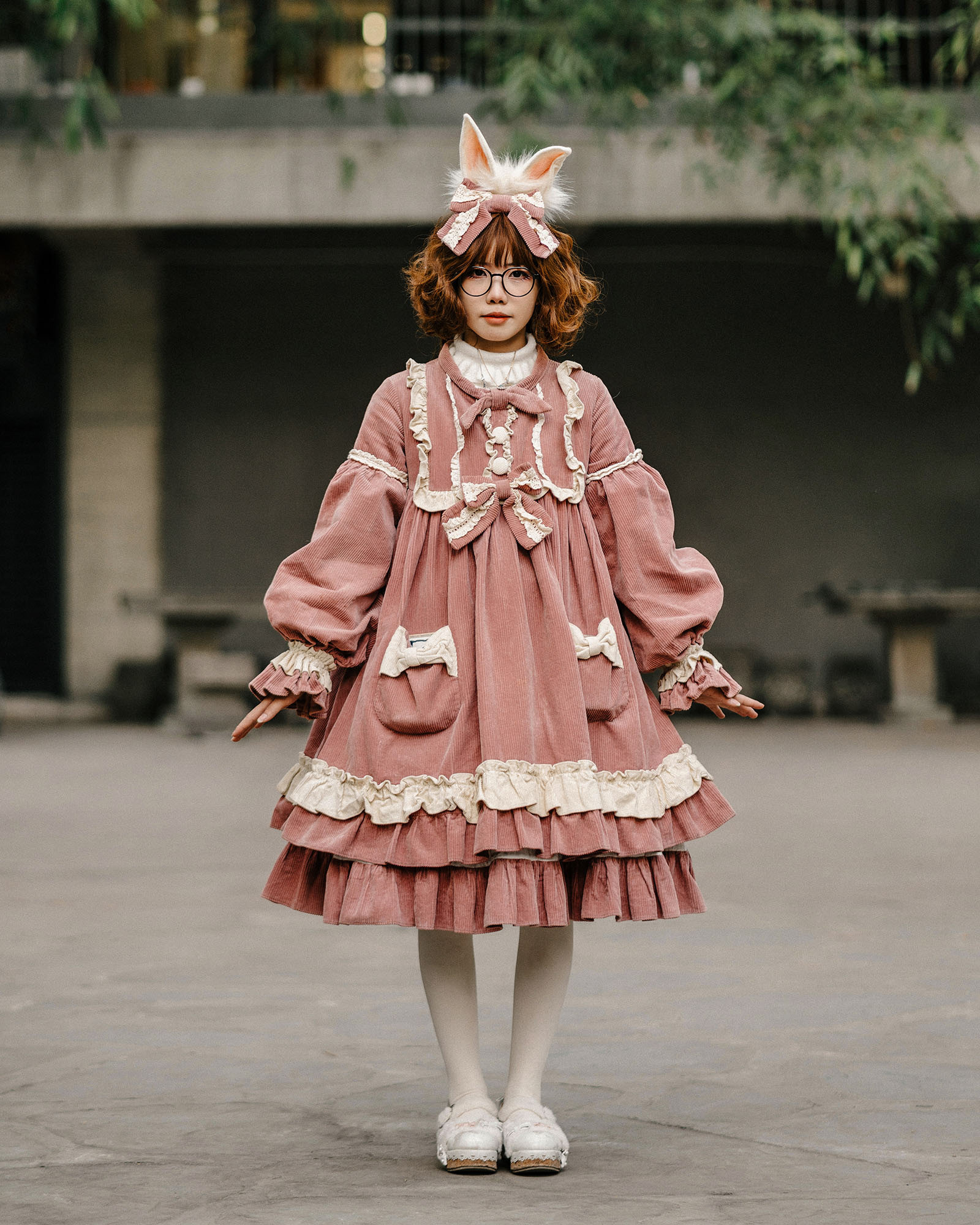 Fu Yang. She is a first year university student and a fan of Lolita culture. She also gets paid to do make-up for cosplayers and Lolita fans who attend Anime Expo. For her, this kind of subculture is both a hobby and part of her leisure income.