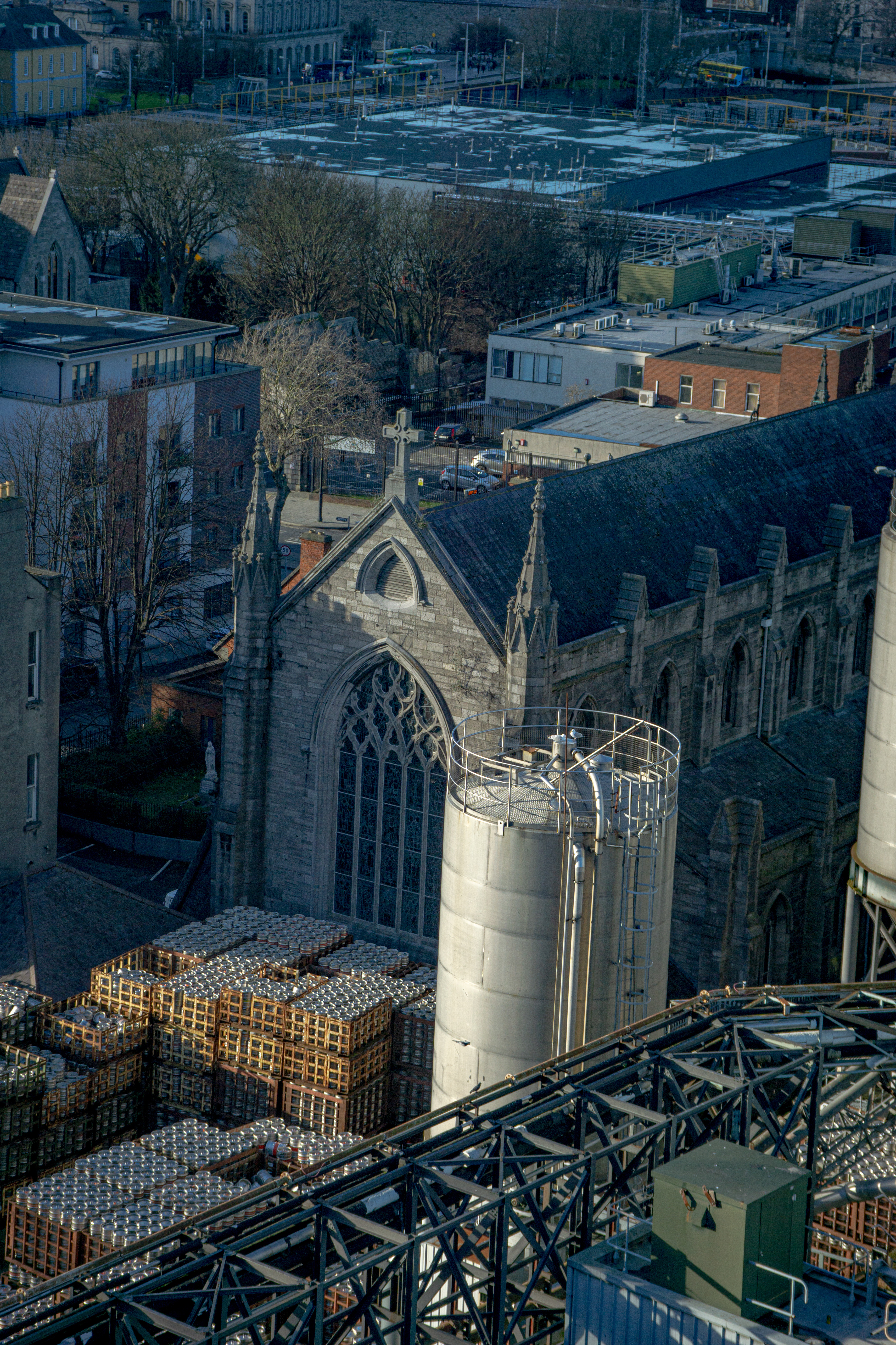 View from the top of Guinness Storehouse