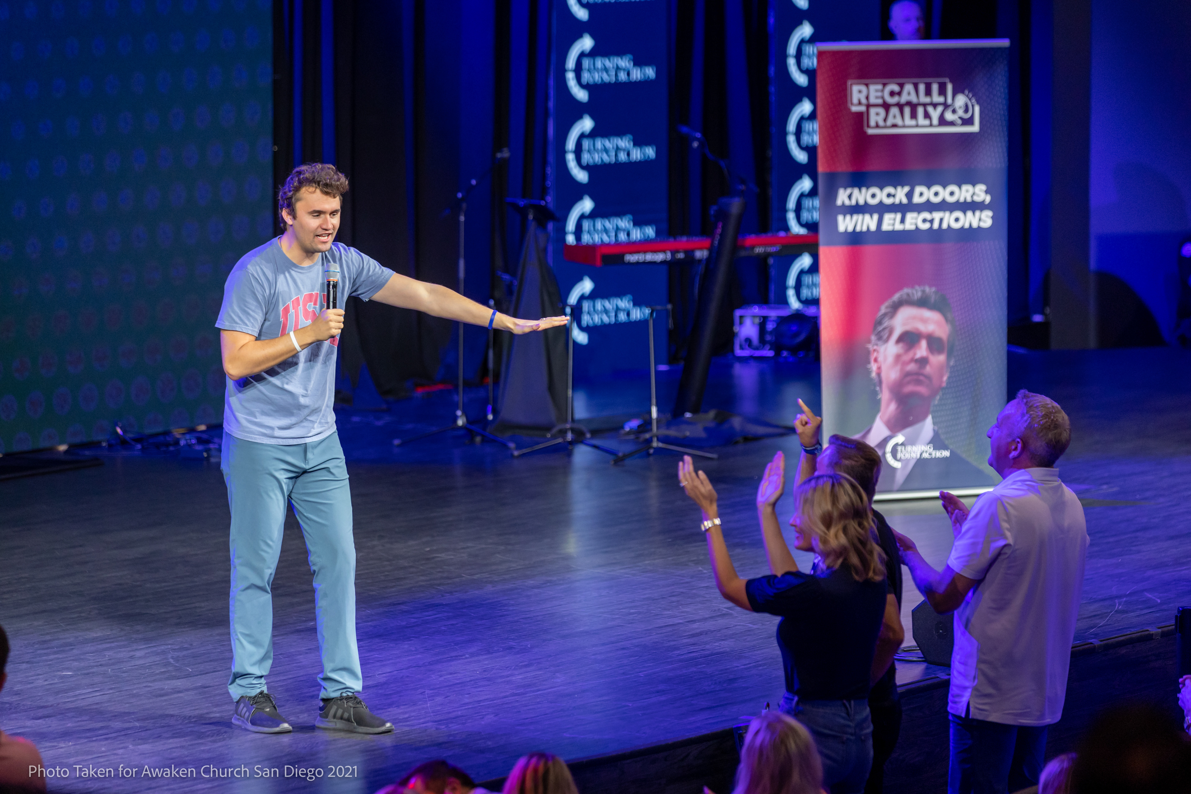 2021-09-09 Charlie Kirk | Shot for Awaken Church | ©2021 William Burdine | All rights reserved