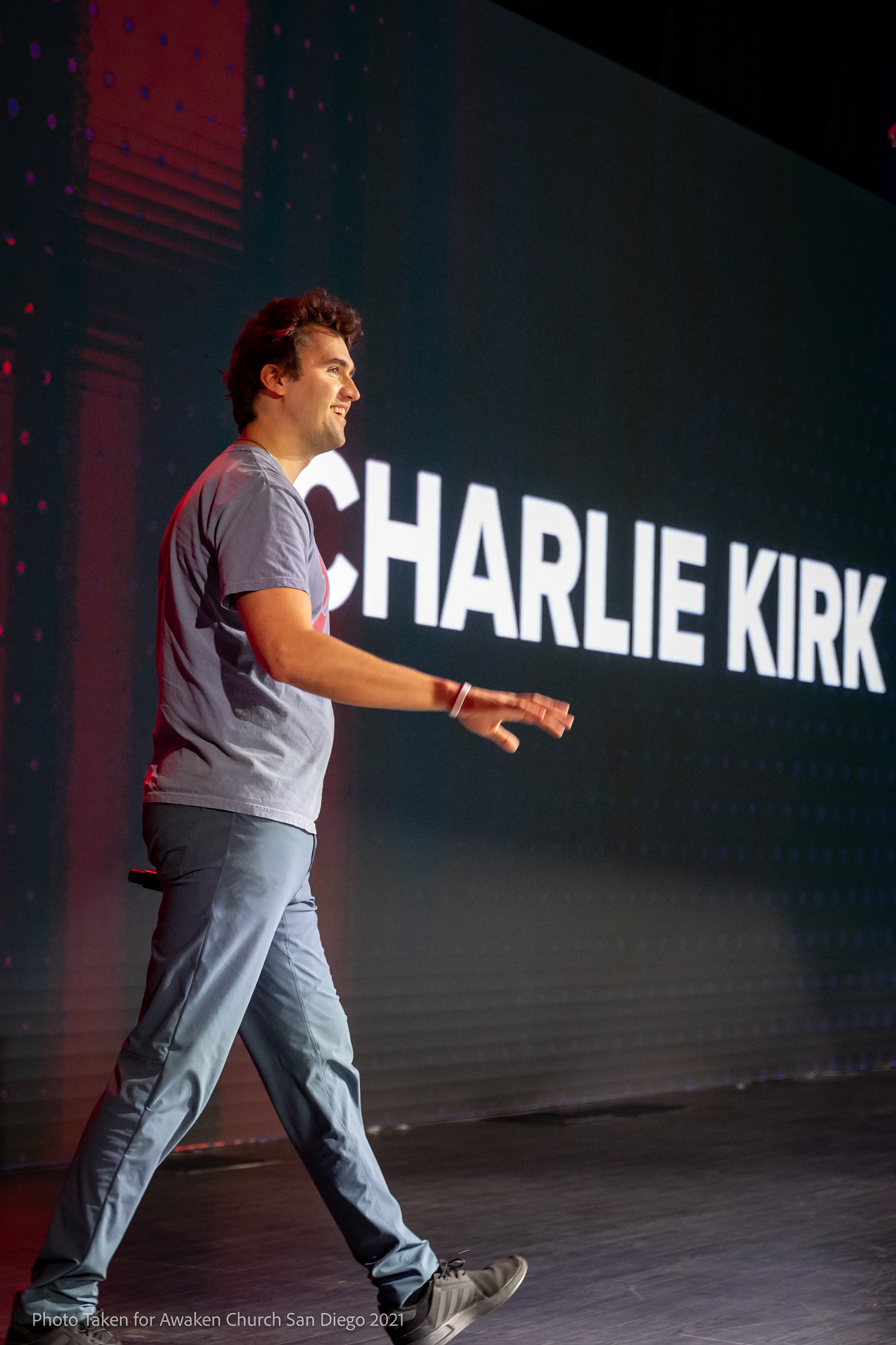 2021-09-09 Charlie Kirk | Shot for Awaken Church | ©2021 William Burdine | All rights reserved