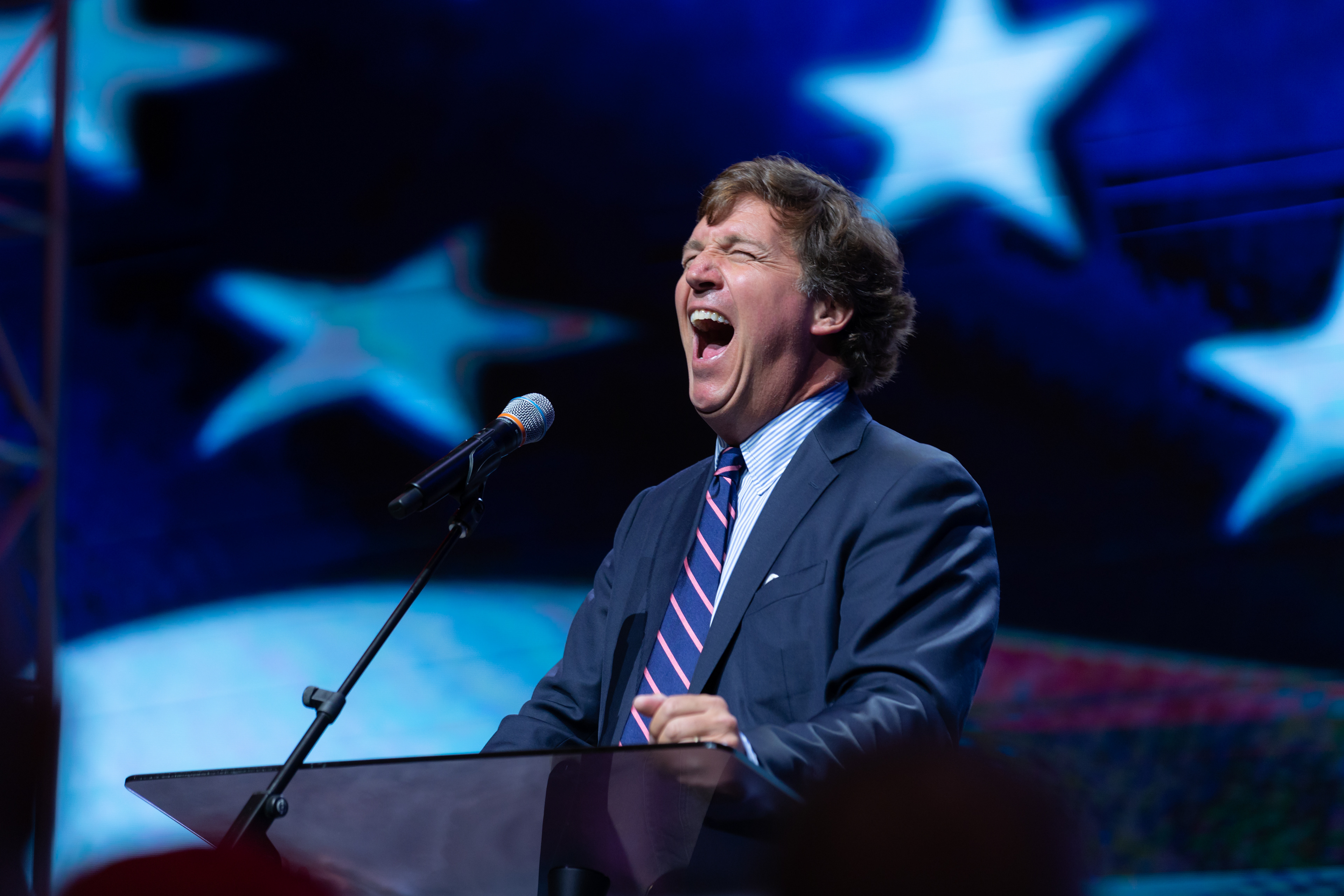 2022-04-02 Tucker Carlson | Shot for Awaken Church | ©2022 William Burdine | All rights reserved