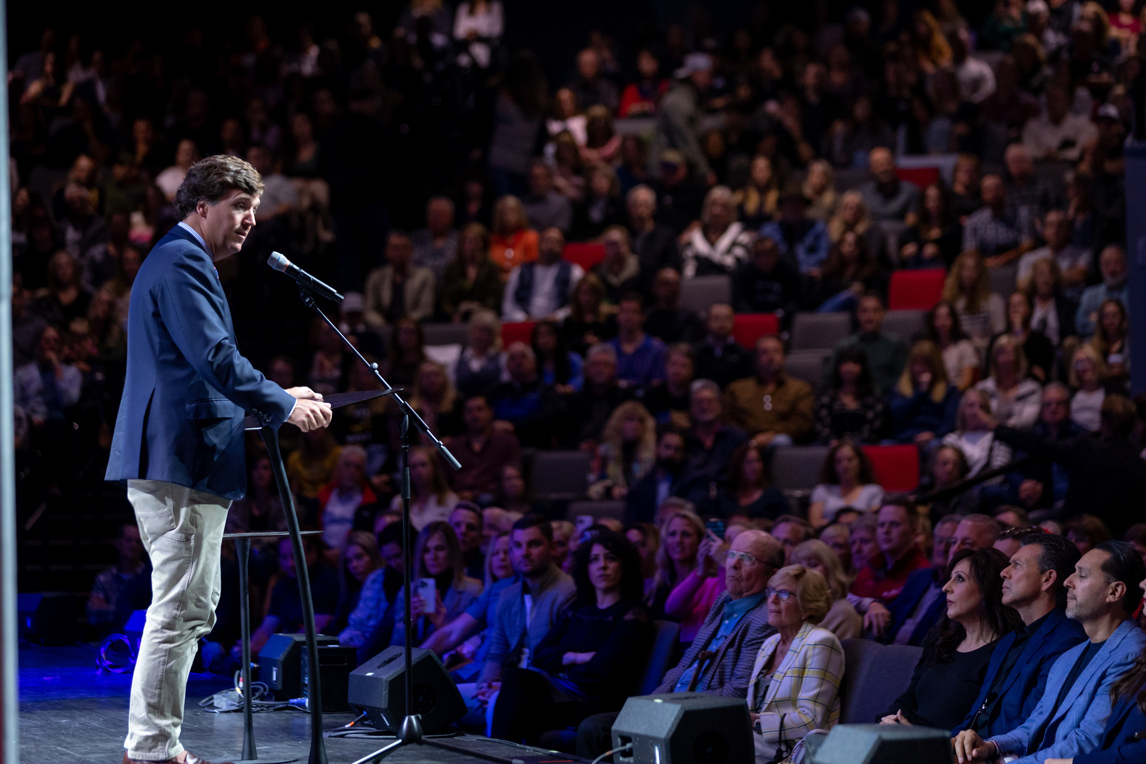 2022-04-02 Tucker Carlson | Shot for Awaken Church | ©2022 William Burdine | All rights reserved