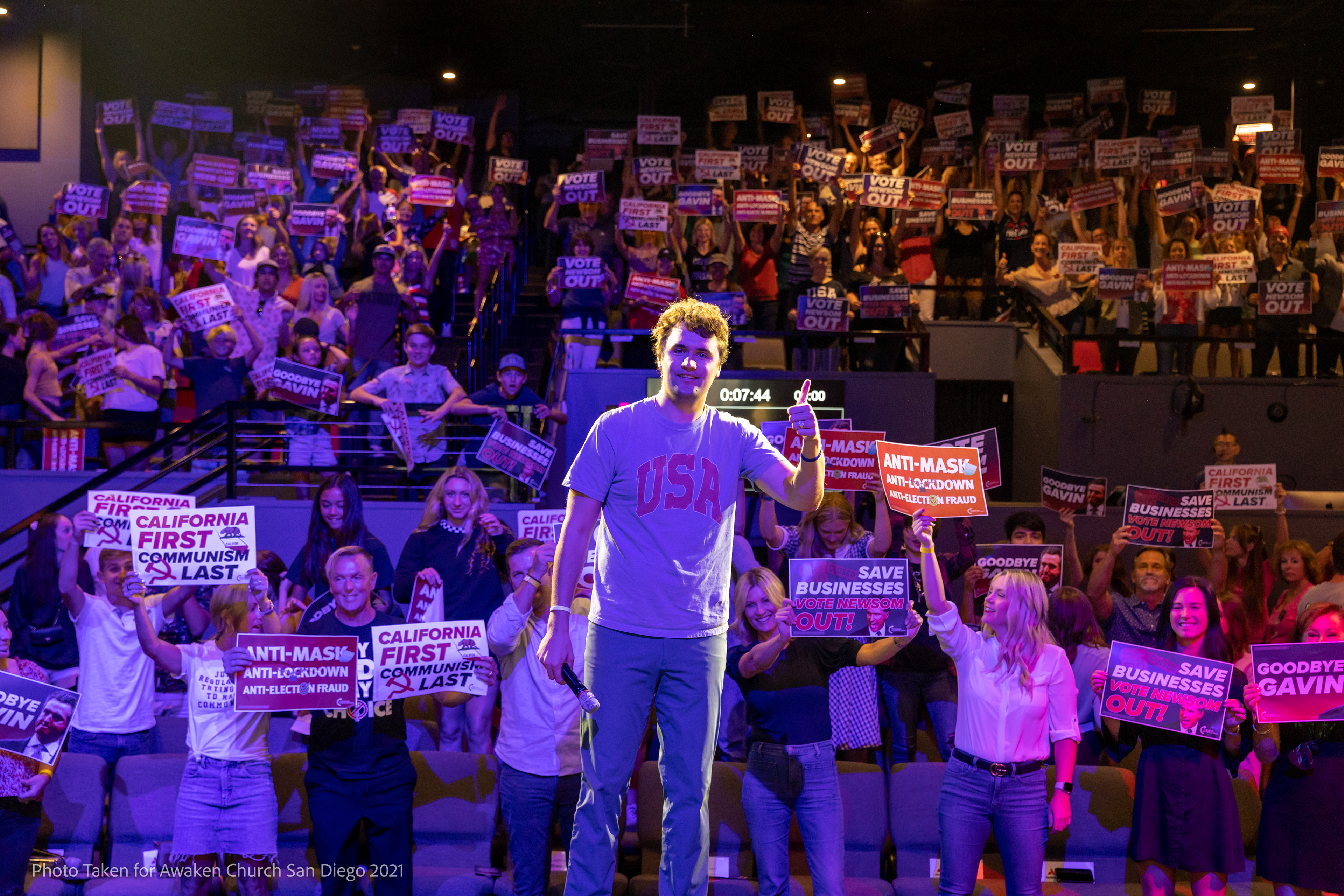 2021-09-09 Charlie Kirk | Shot for Awaken Church | ©2021 William Burdine | All rights reserved