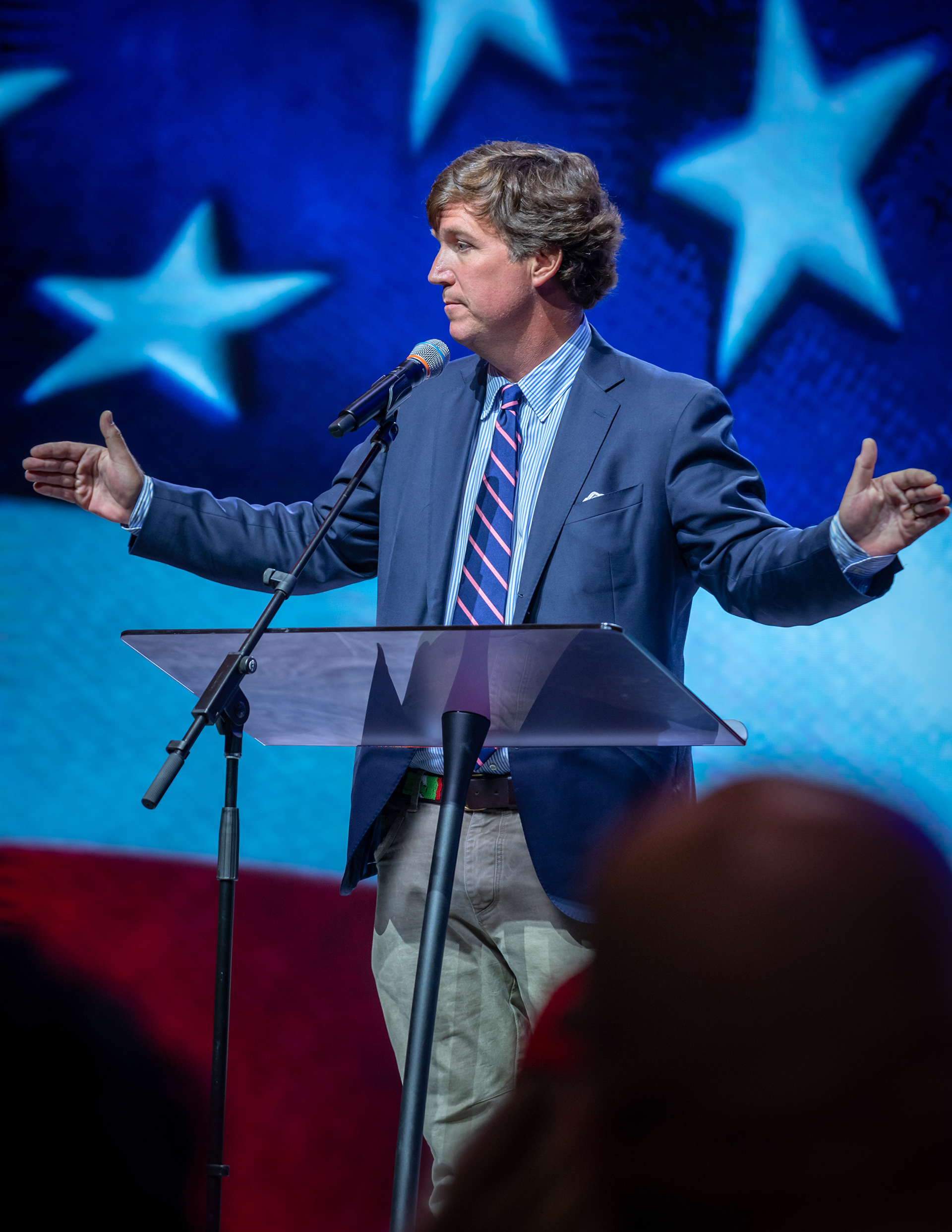 2022-04-02 Tucker Carlson | Shot for Awaken Church | ©2022 William Burdine | All rights reserved