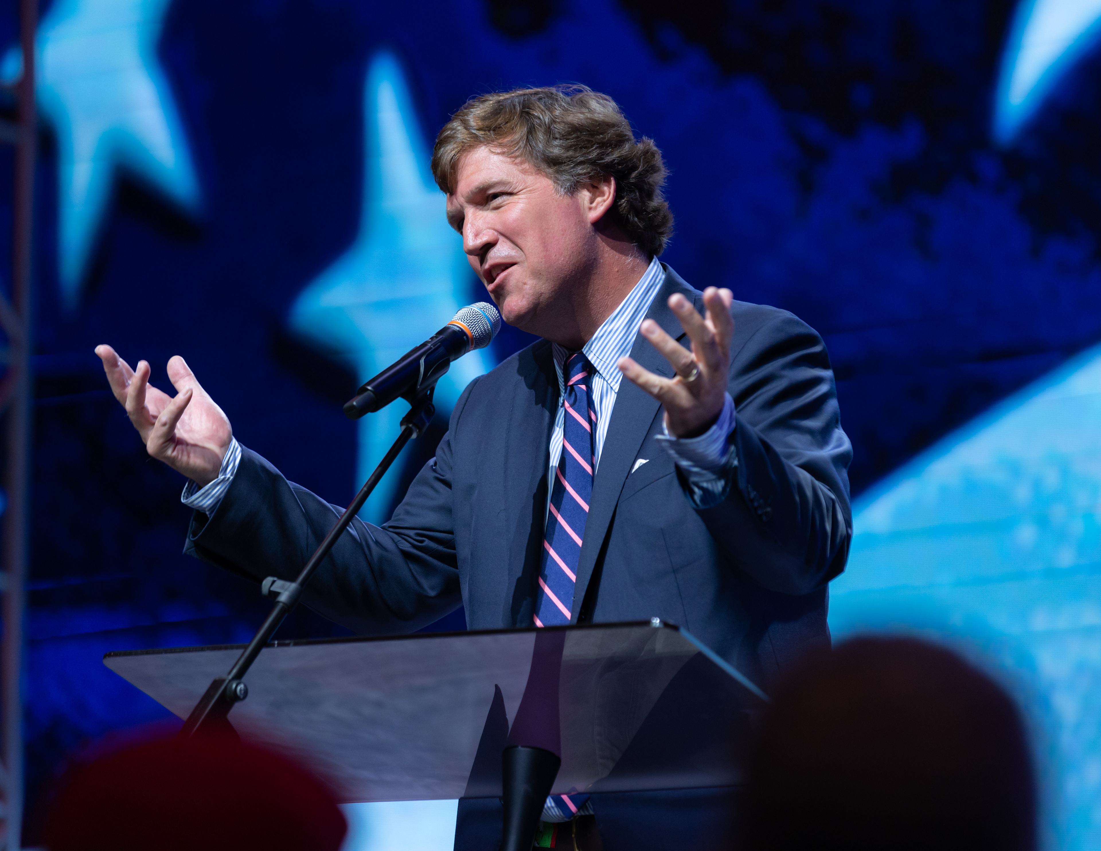 2022-04-02 Tucker Carlson | Shot for Awaken Church | ©2022 William Burdine | All rights reserved