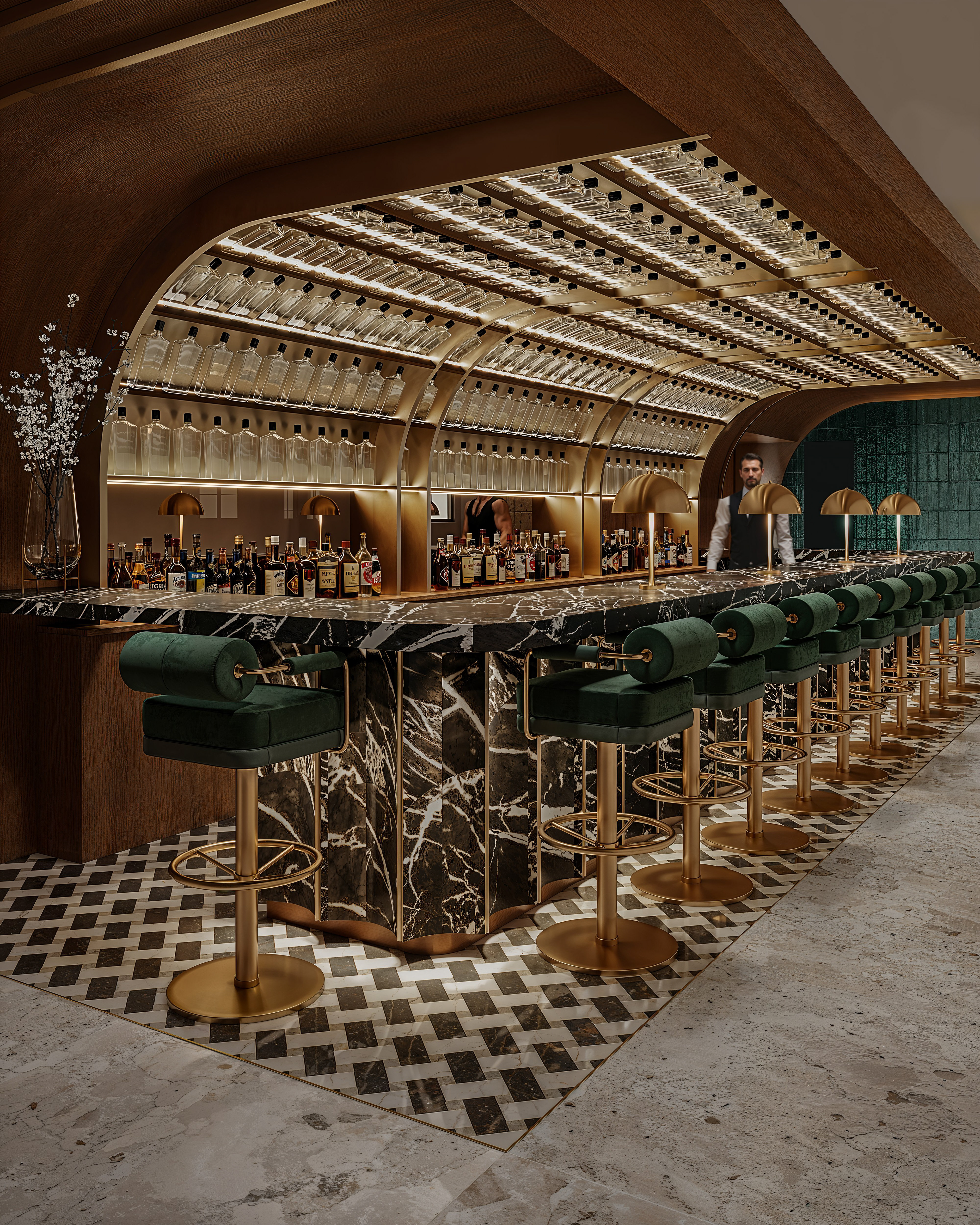 Ground floor bar - Detail