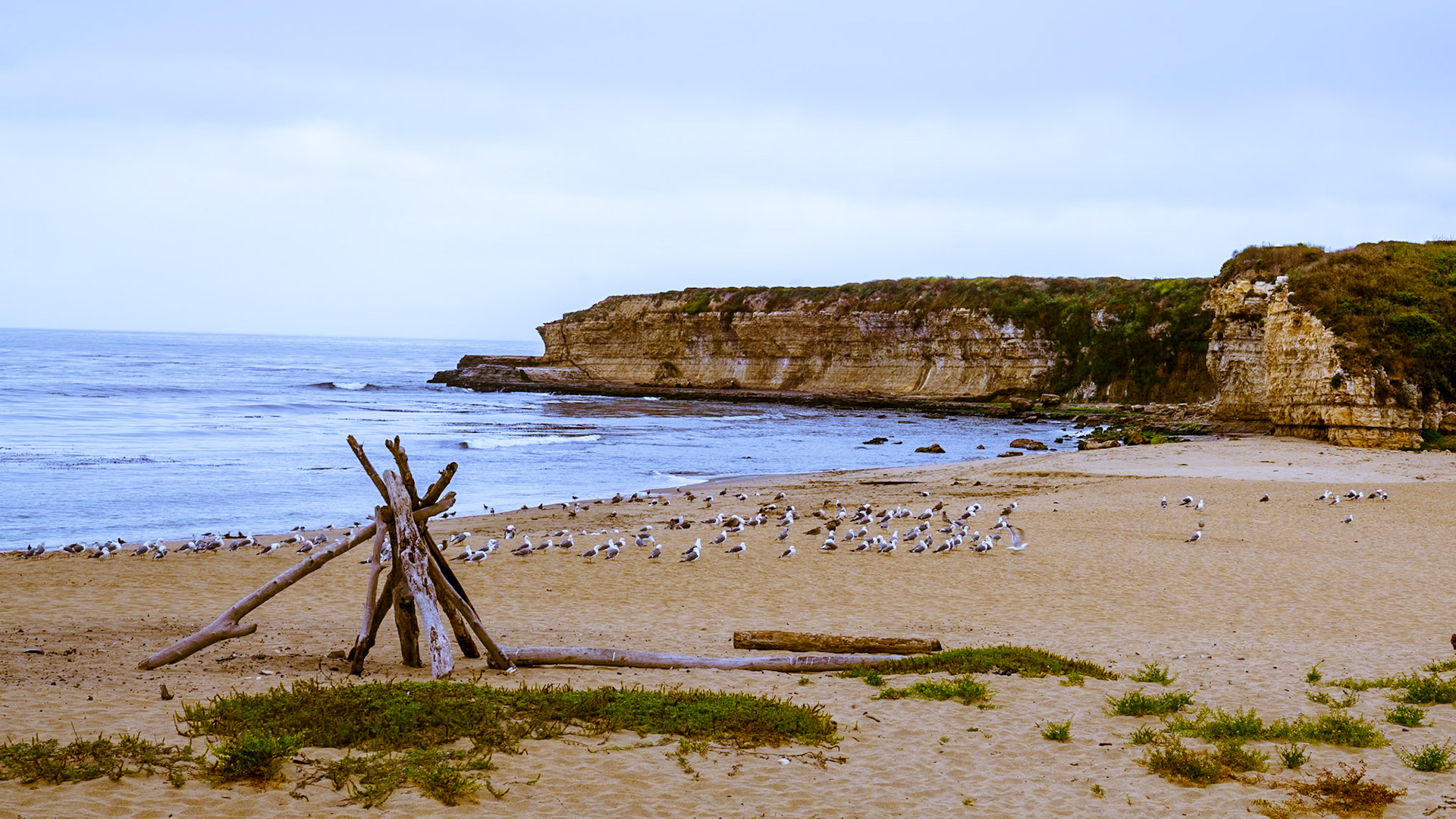 The beautiful secluded Four Mile Beach