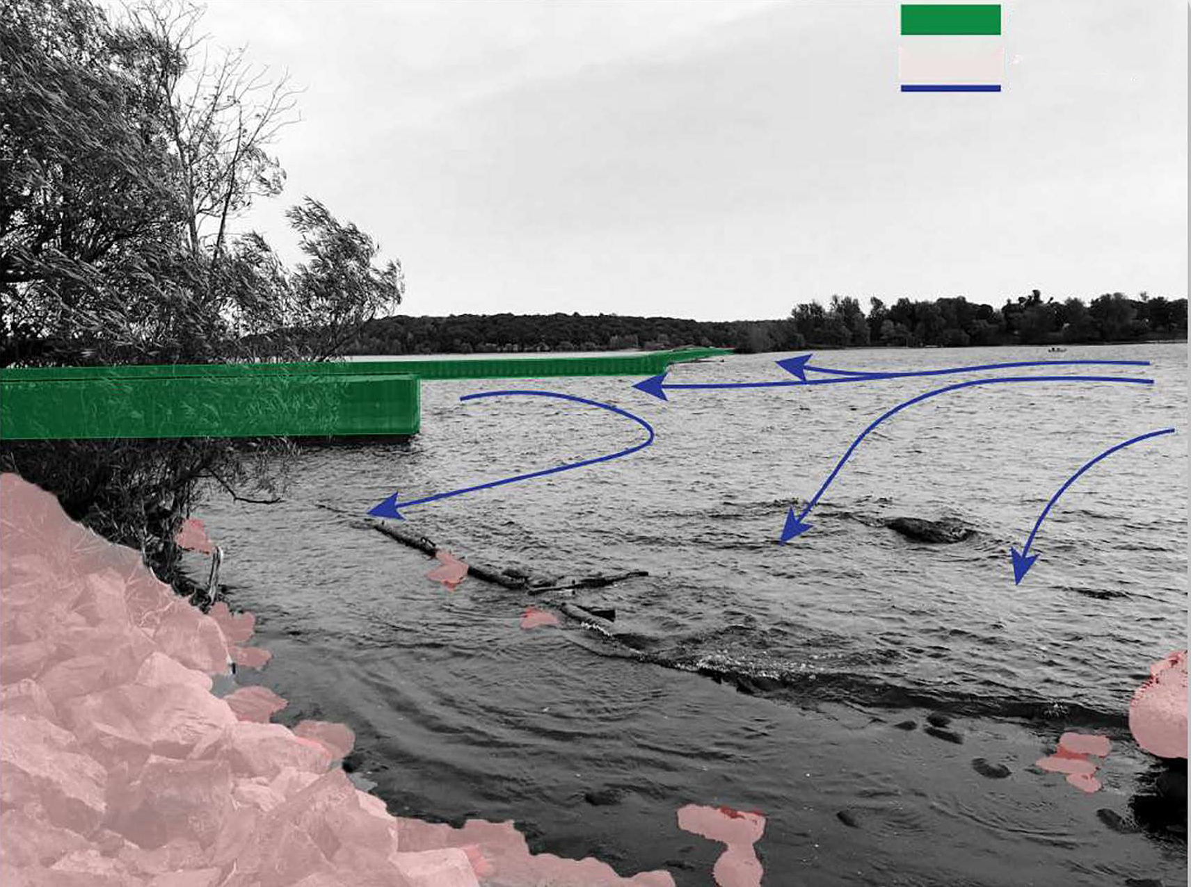 Existing Erosion Control
