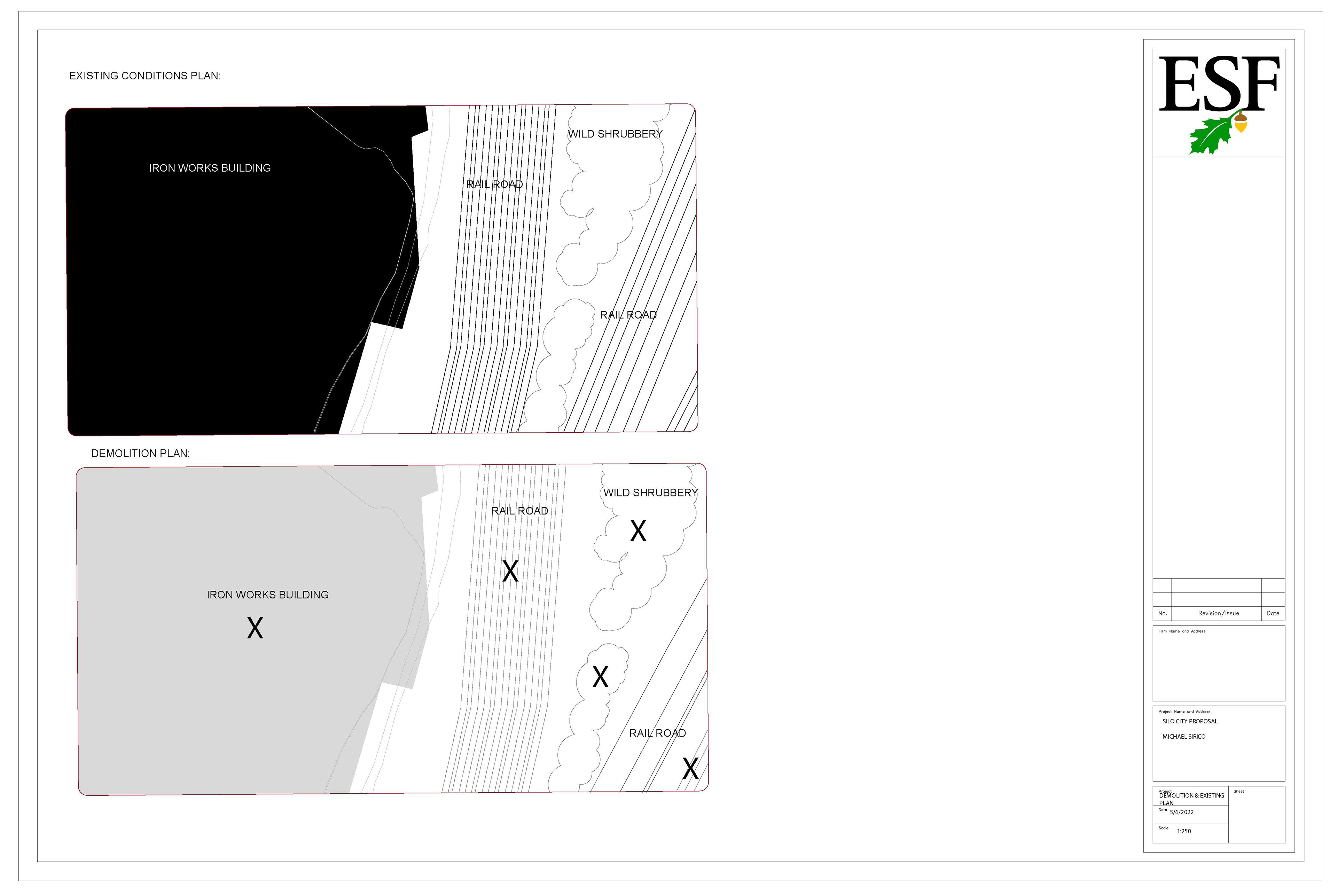 Existing + Demolition Sheet