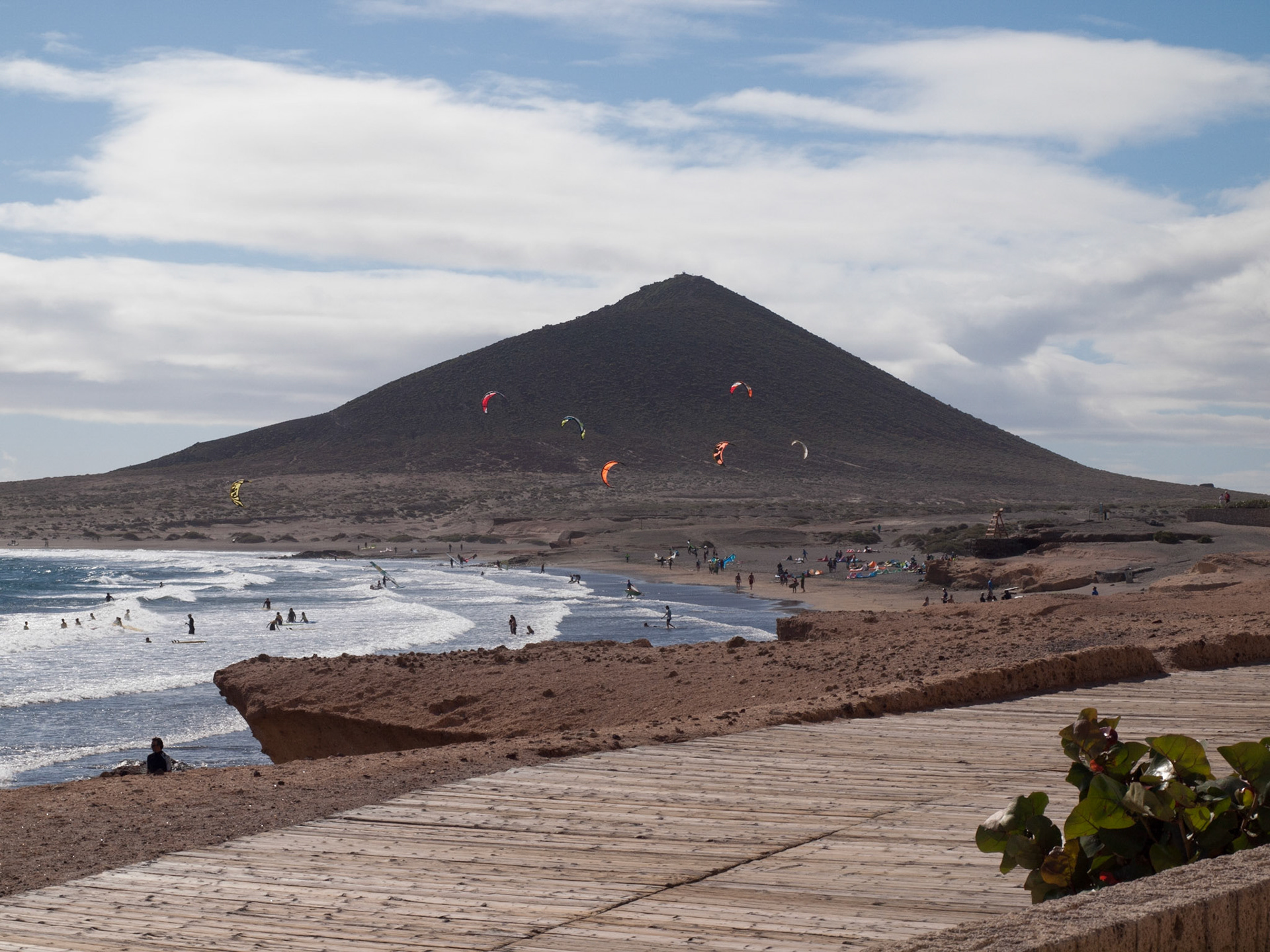 Strand El Médano / Montaña Roja