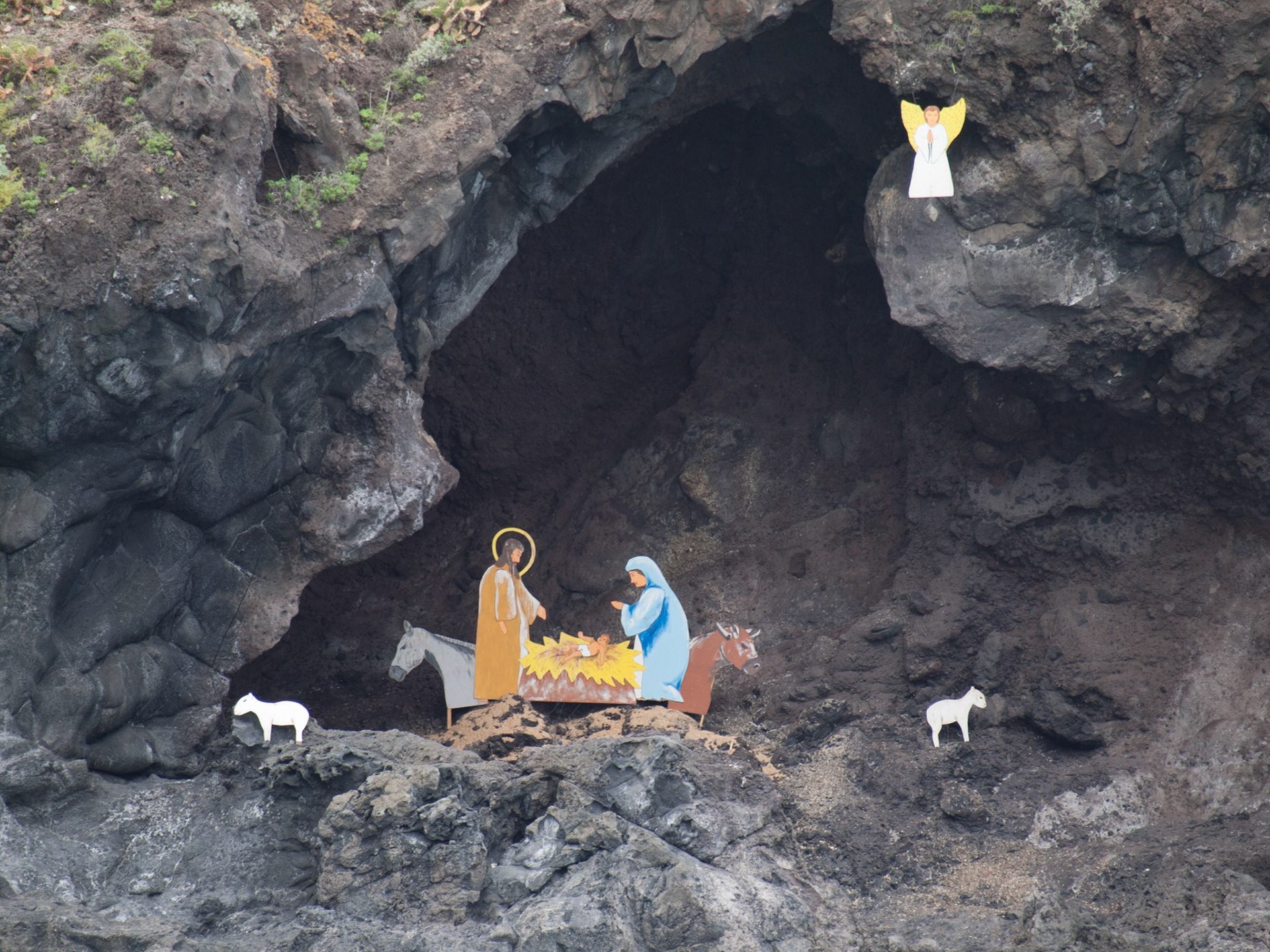 Weihnachtskrippe (Belén) in Garachico