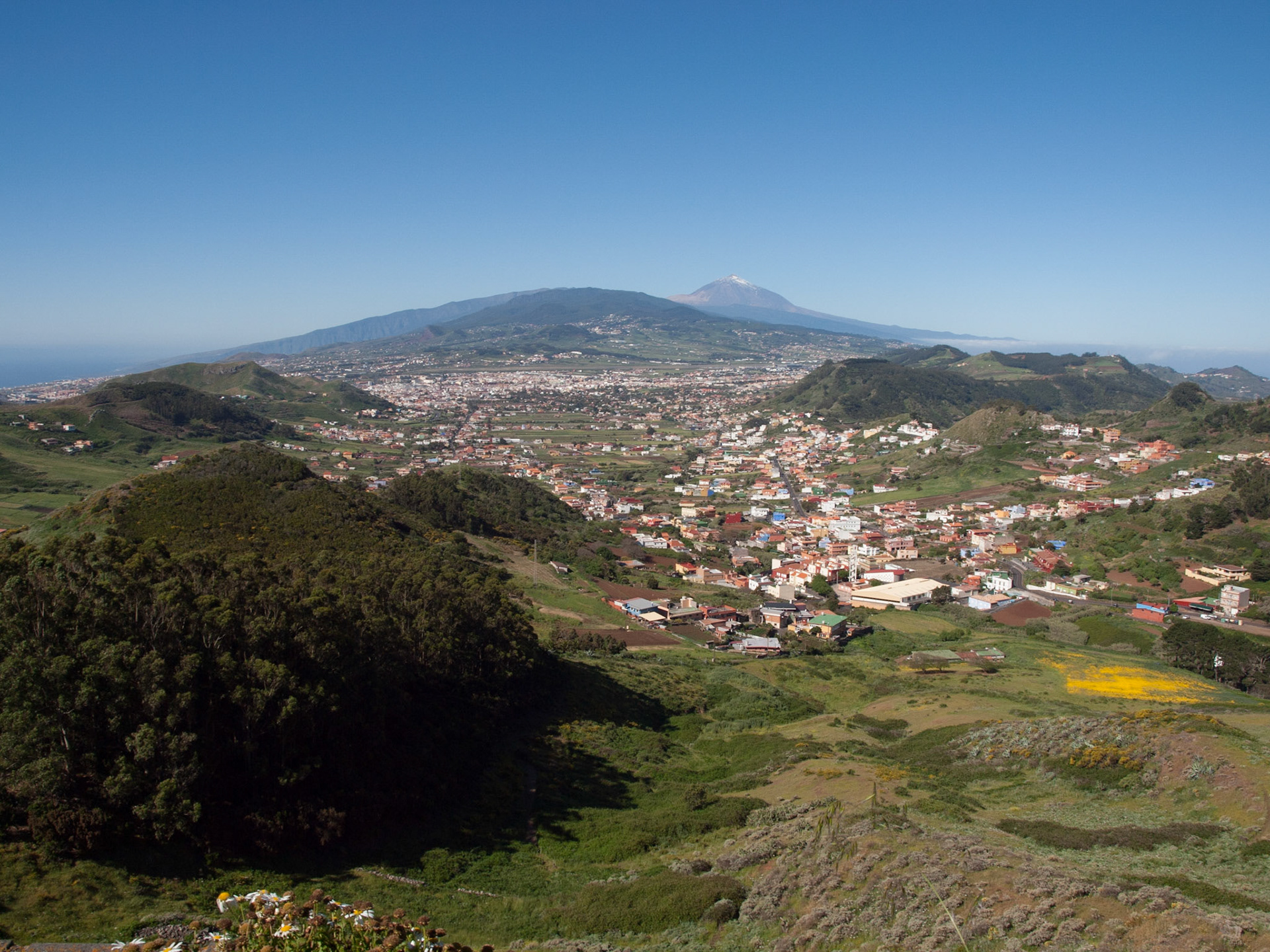 Las Mercedes - San Cristóbal de La Lagunga - La Esperanza - El Teide