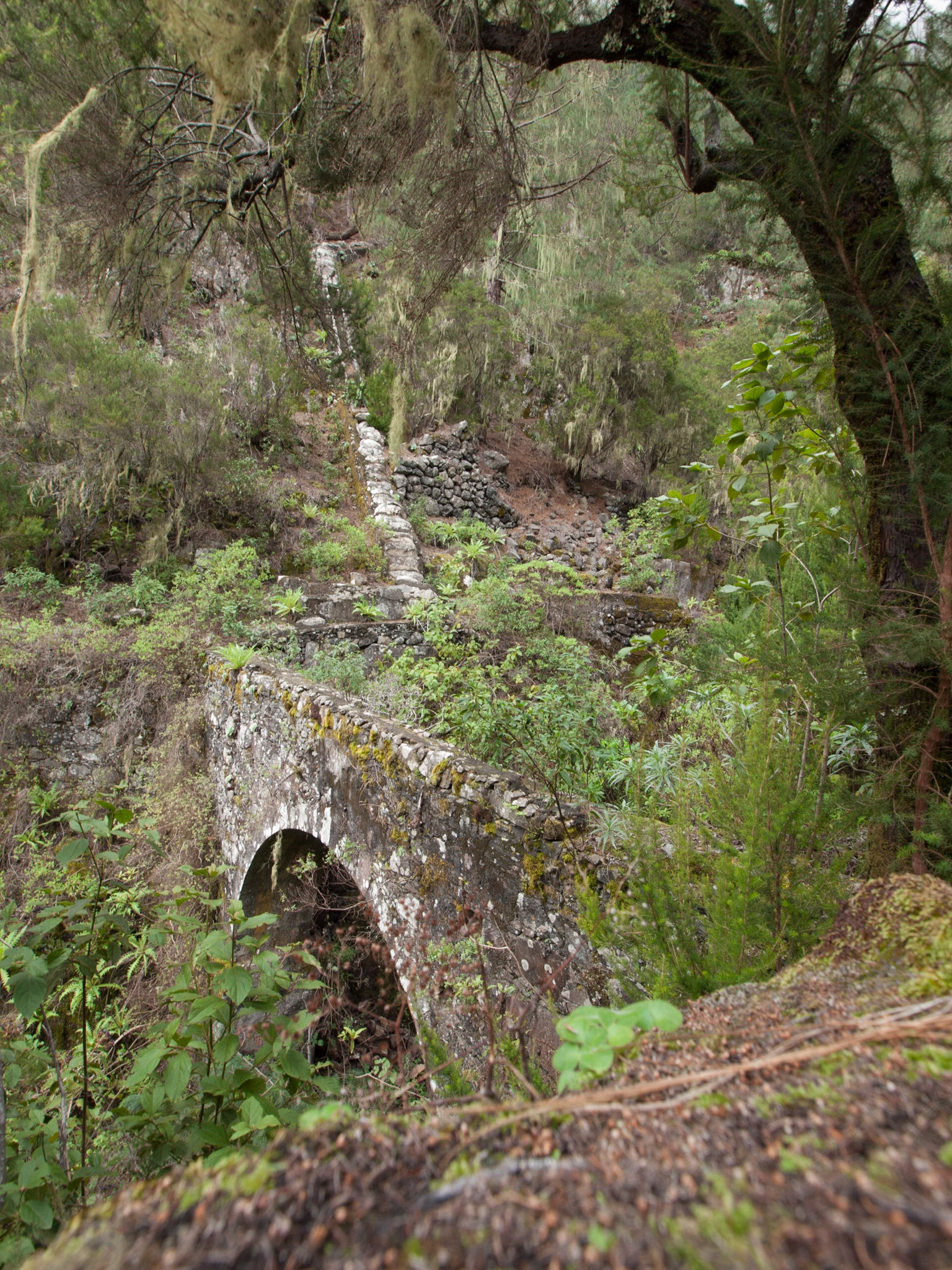 Eine Wasserkanalbrücke