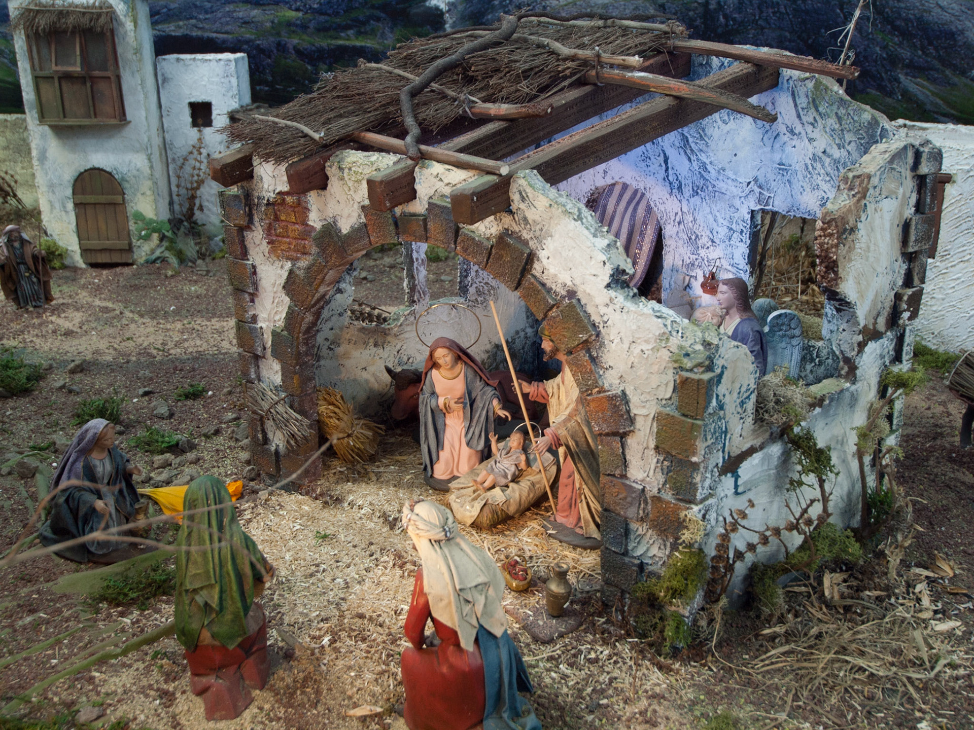 Weihnachtskrippe (Belén)