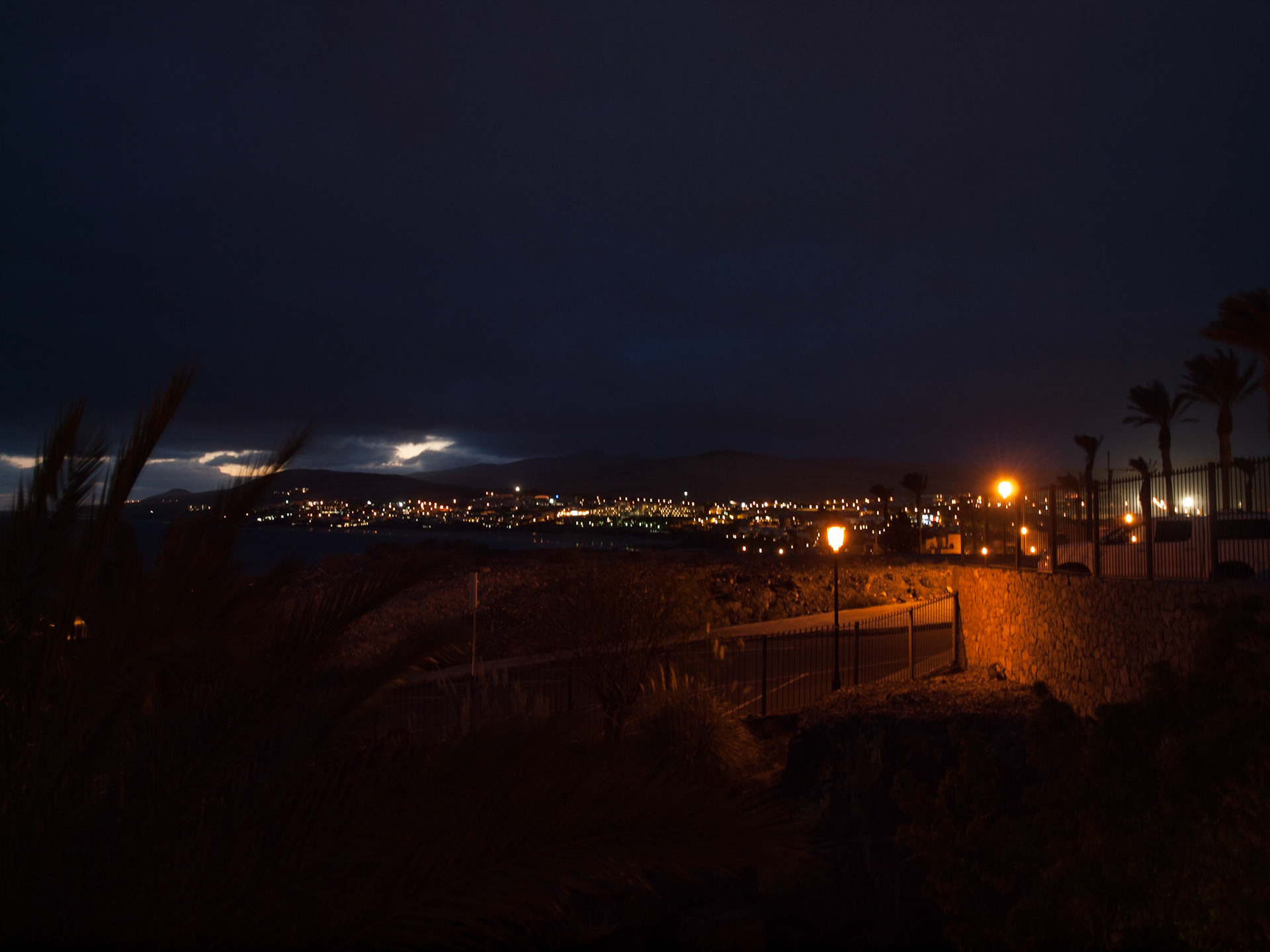 Costa Calma bei Nacht