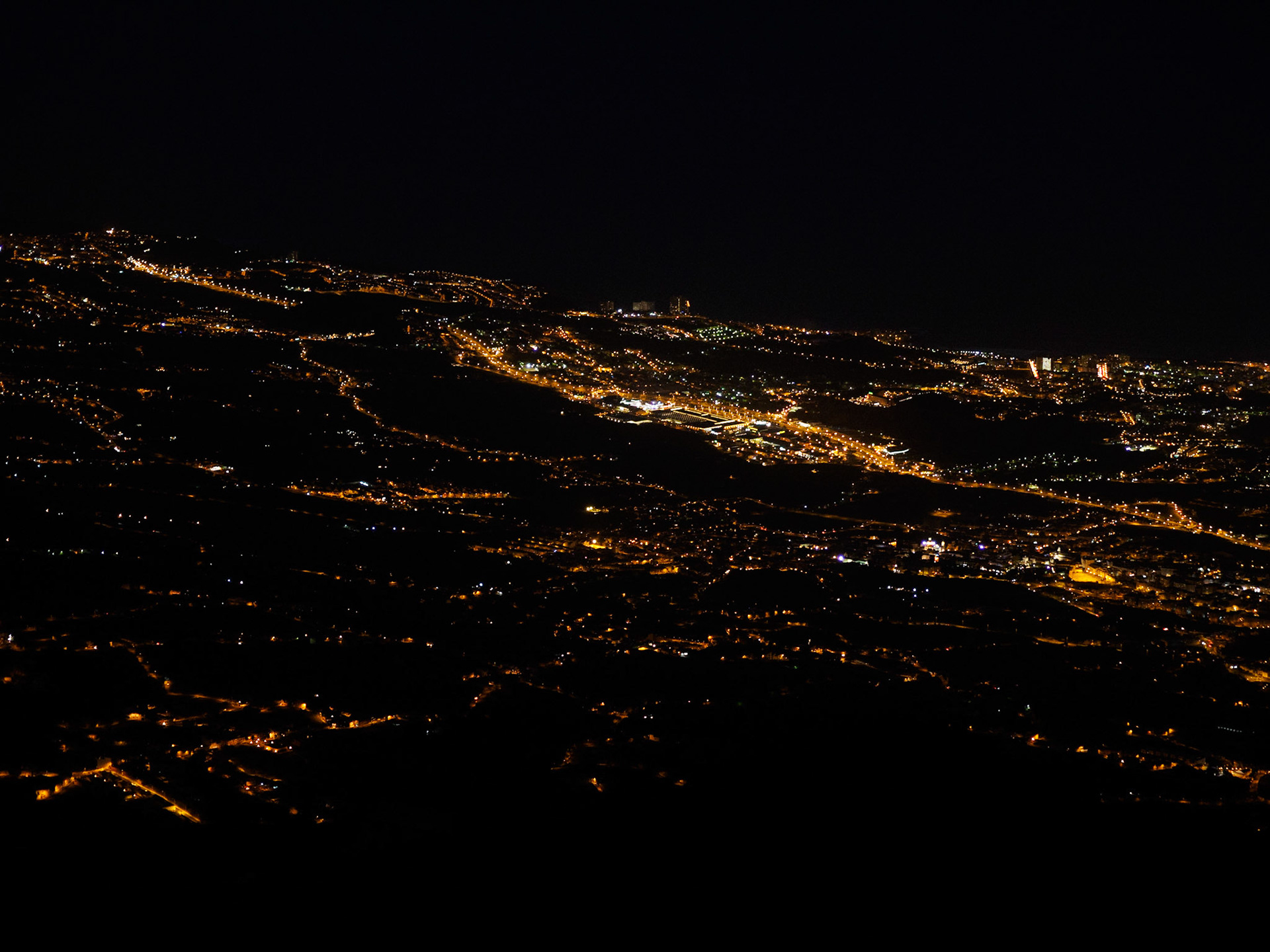 Orotava Valley at Night