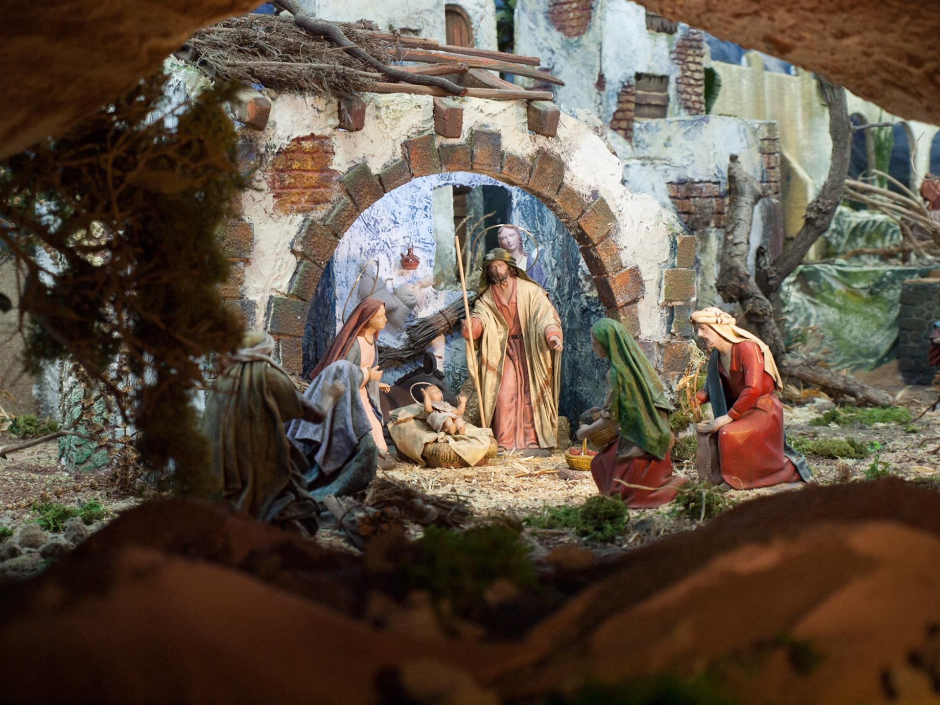 Weihnachtskrippe (Belén)