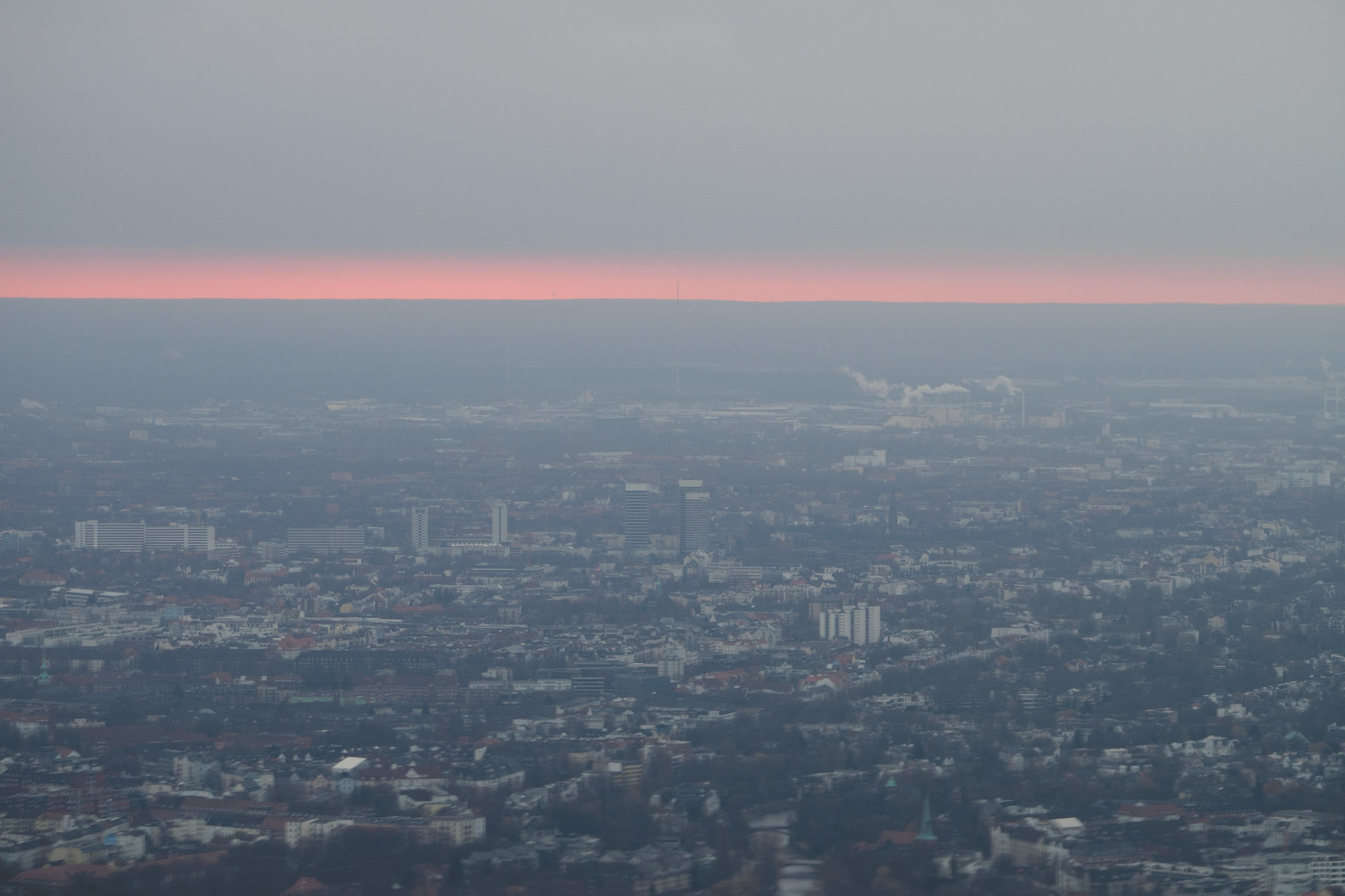 Leaving Hamburg in the Morning