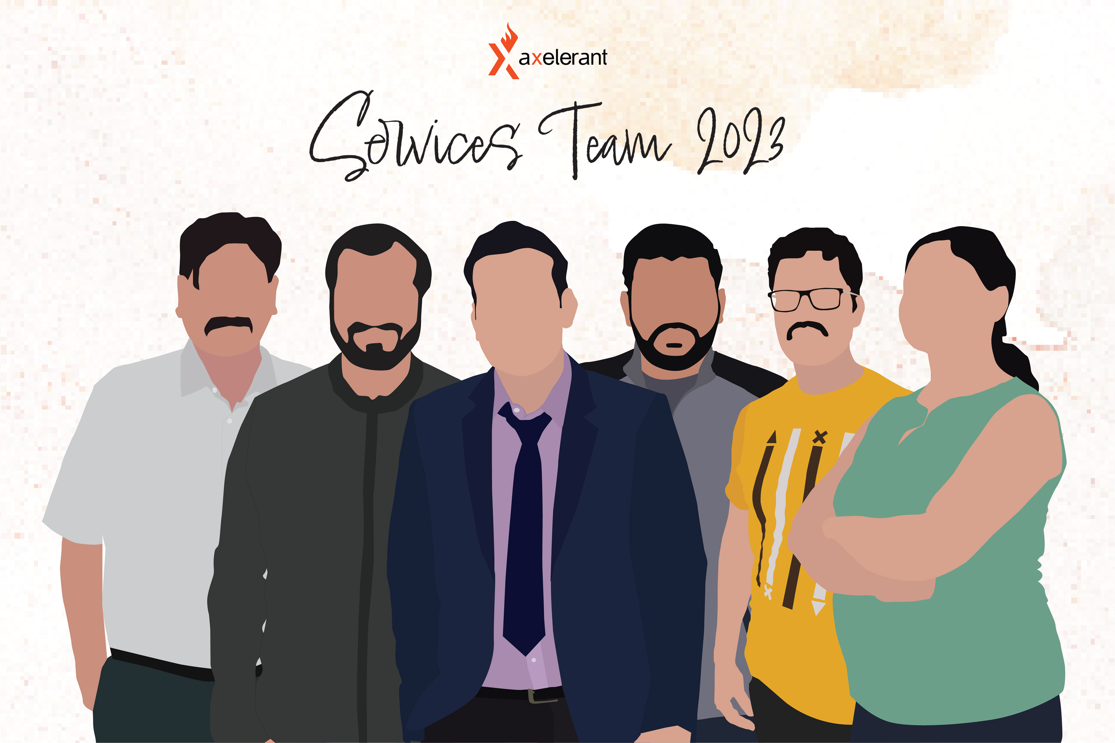Services Team Silhouettes - Team Card
