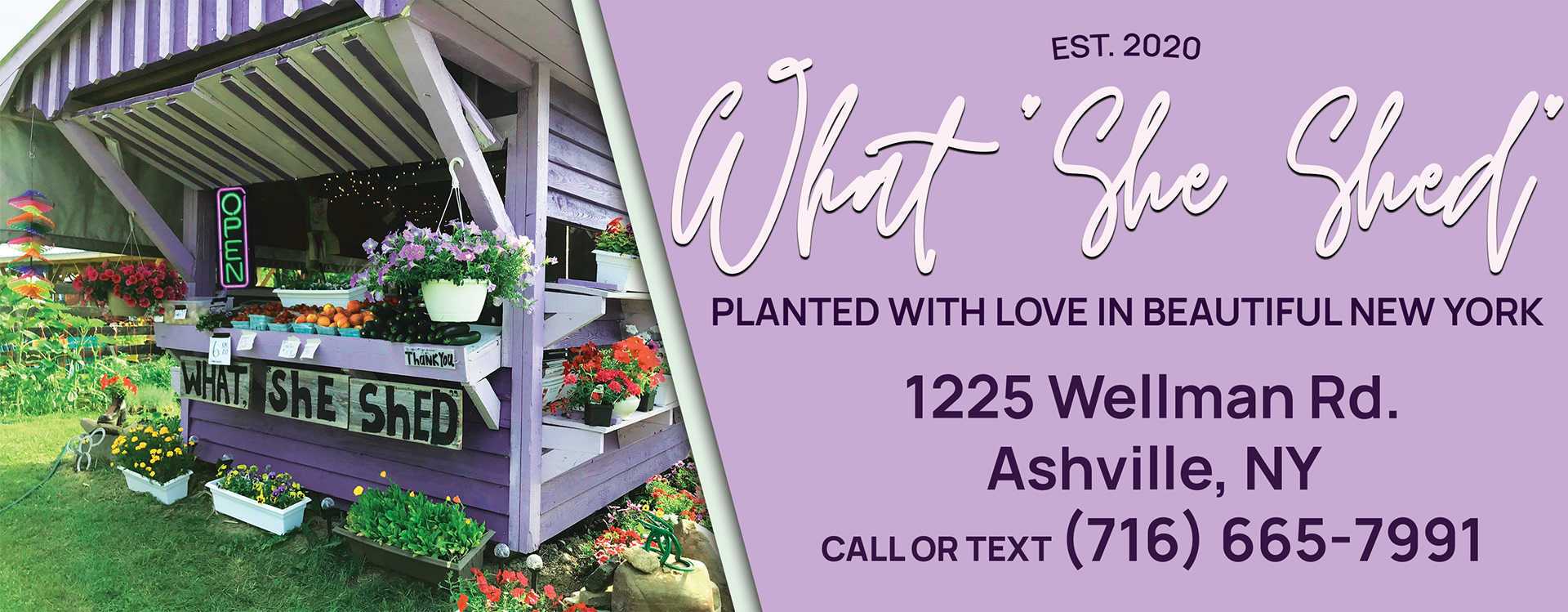 What She Shed • April 30, 2022