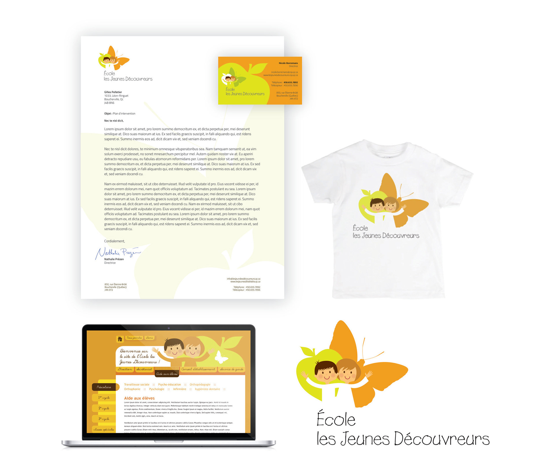 École des jeunes découvreurs｜Proposition graphique