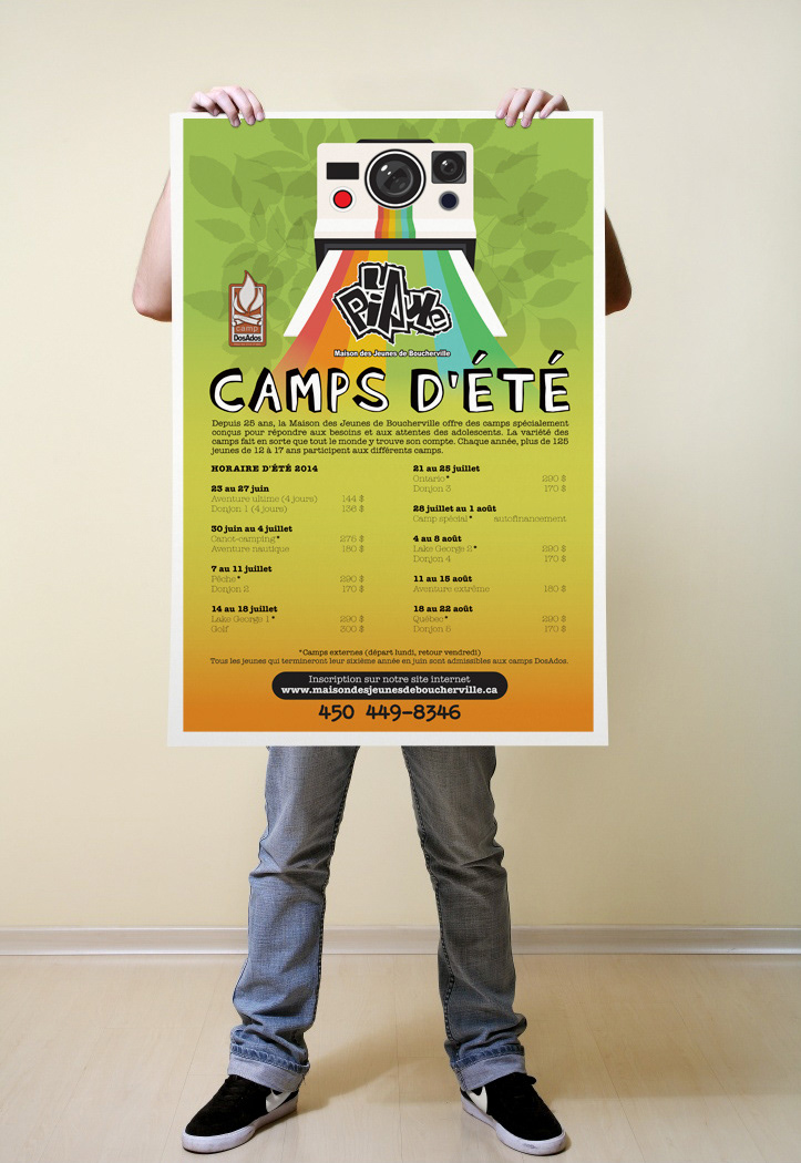 Maison des jeunes de Boucherville｜Affiche