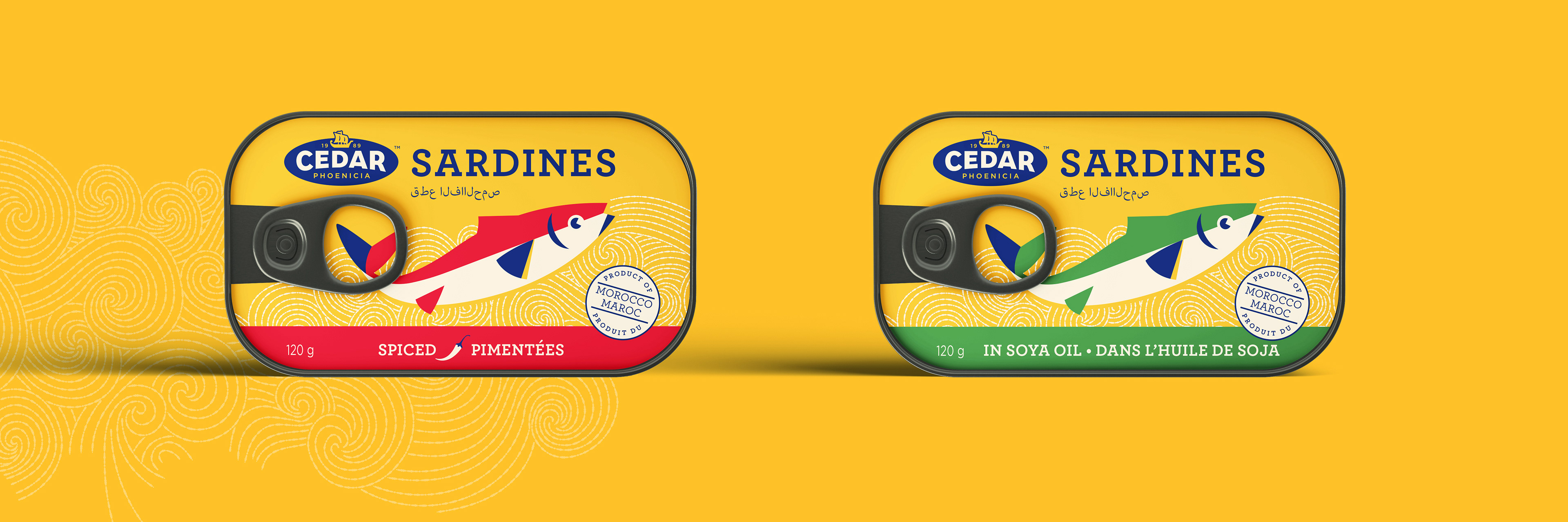 Cedar｜Sardines｜Pigeon Brands