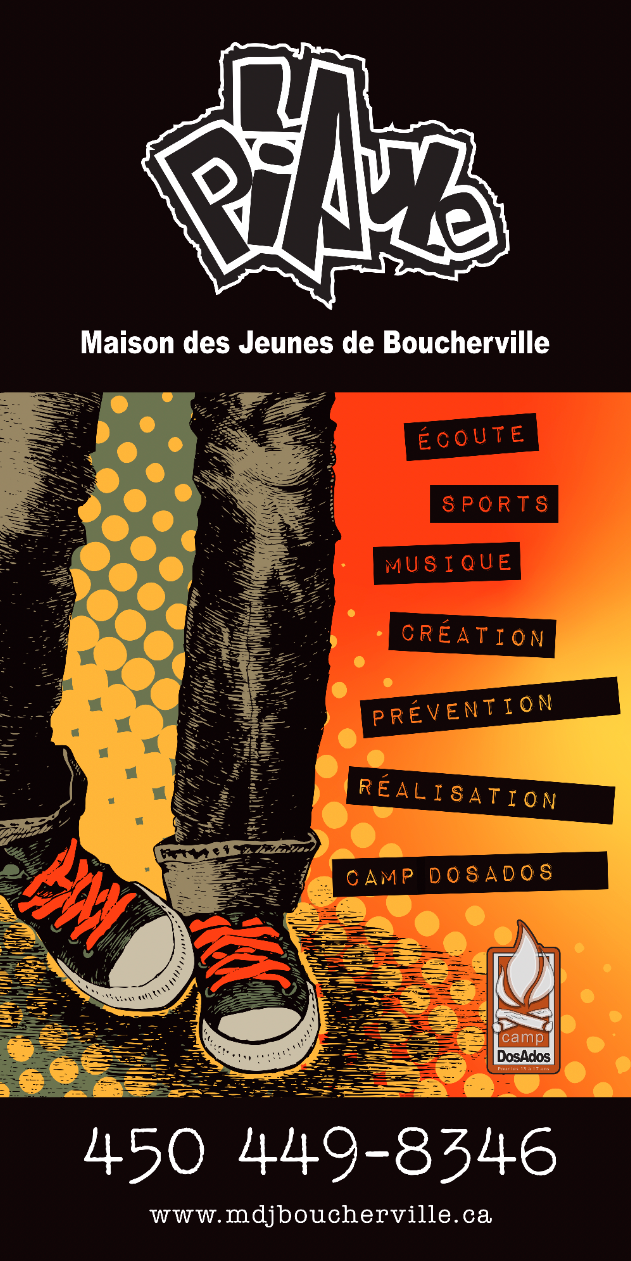 Maison des jeunes de Boucherville｜Affiche