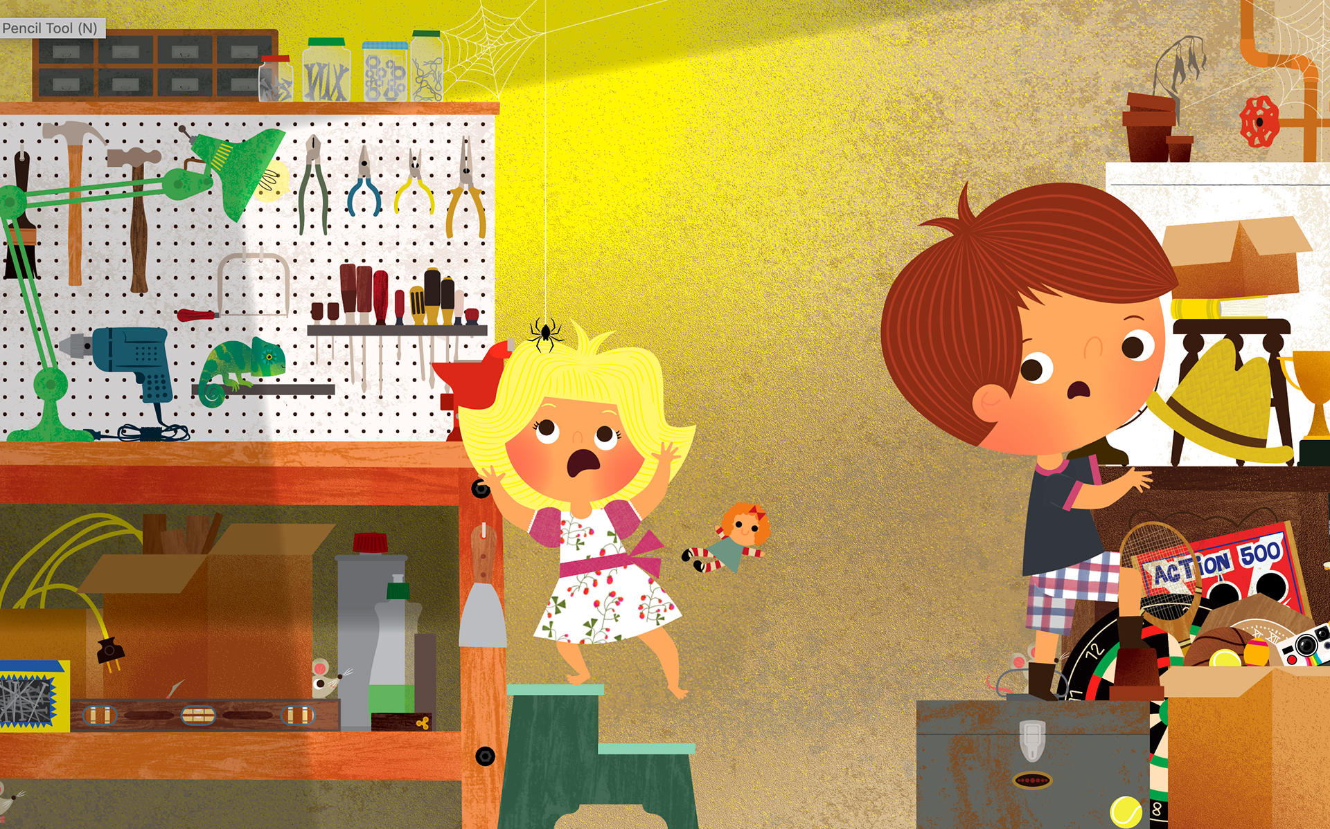 Où se cache Léon le caméléon ?  | Miniminus