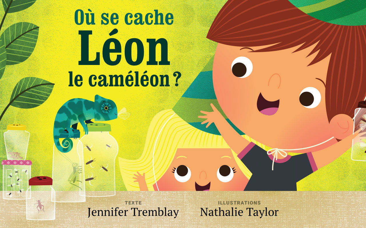 Où se cache Léon le caméléon ?  | Miniminus