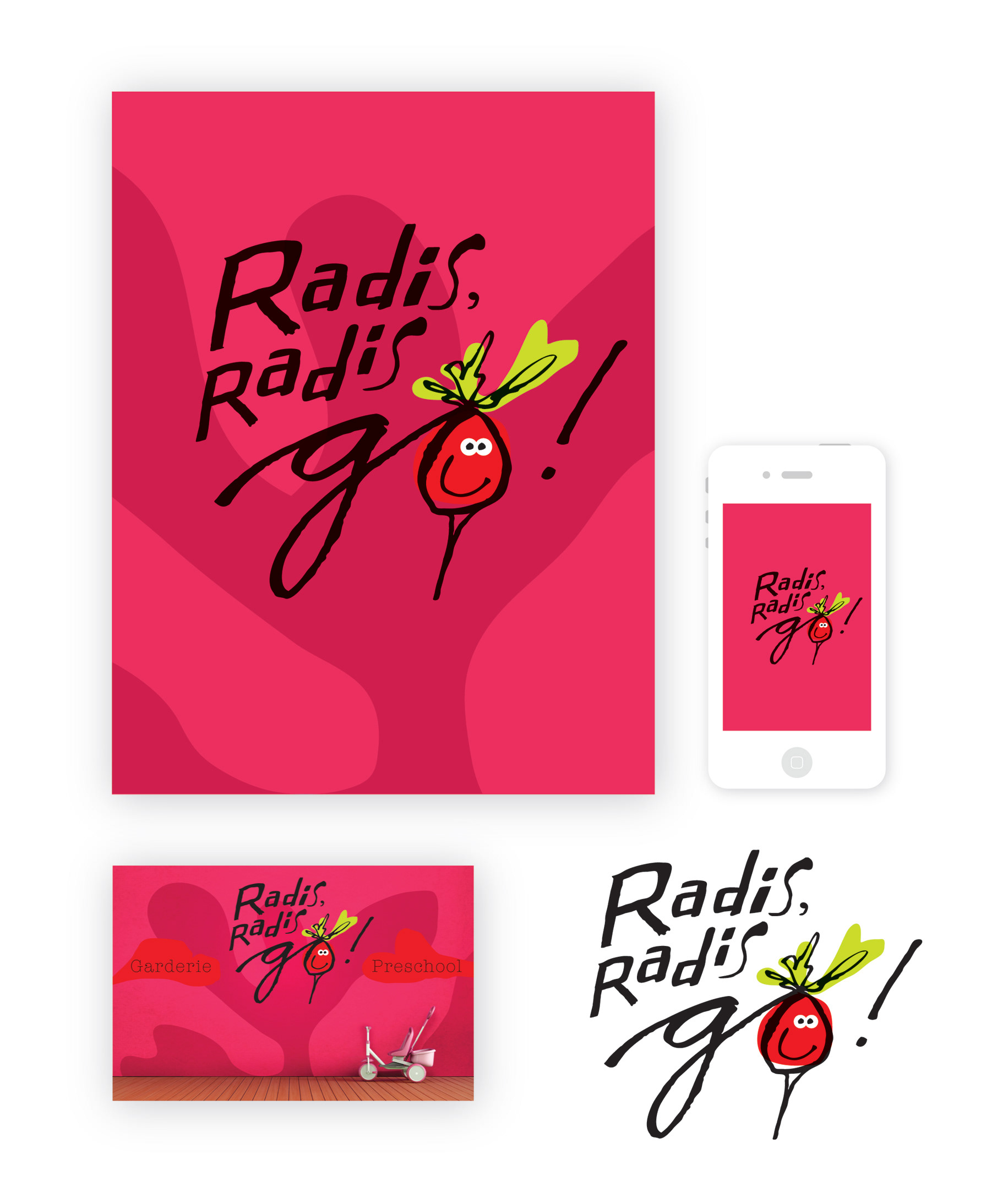 Radis, radis go !｜Proposition graphique