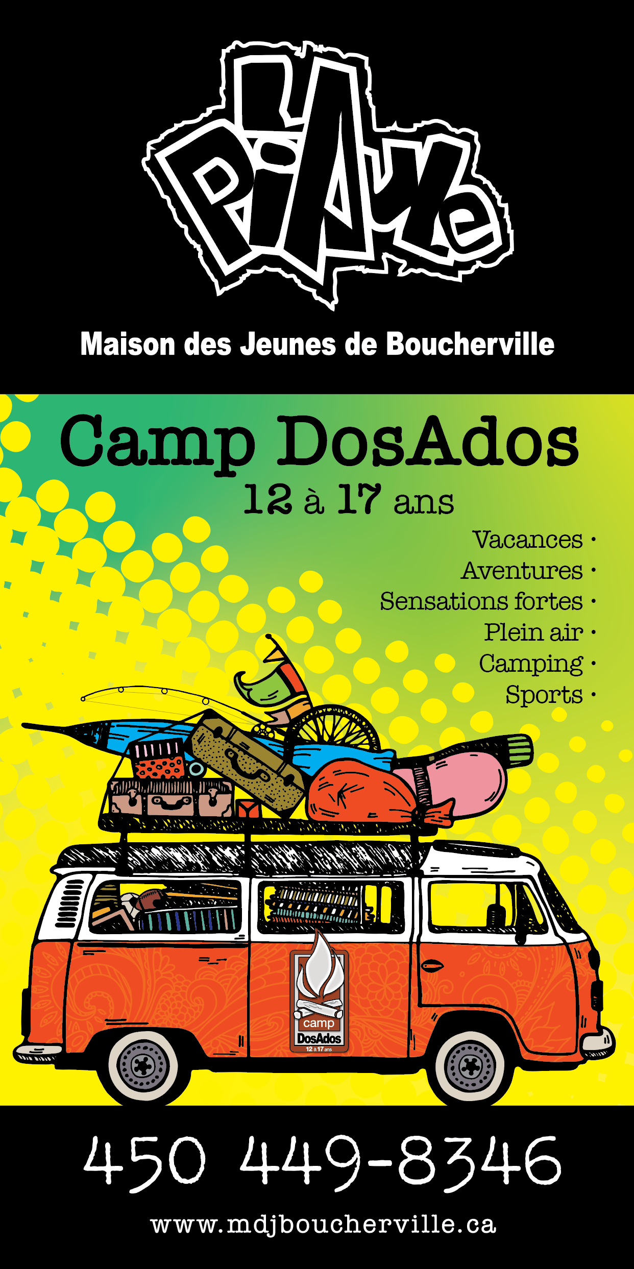 Maison des jeunes de Boucherville｜Affiche