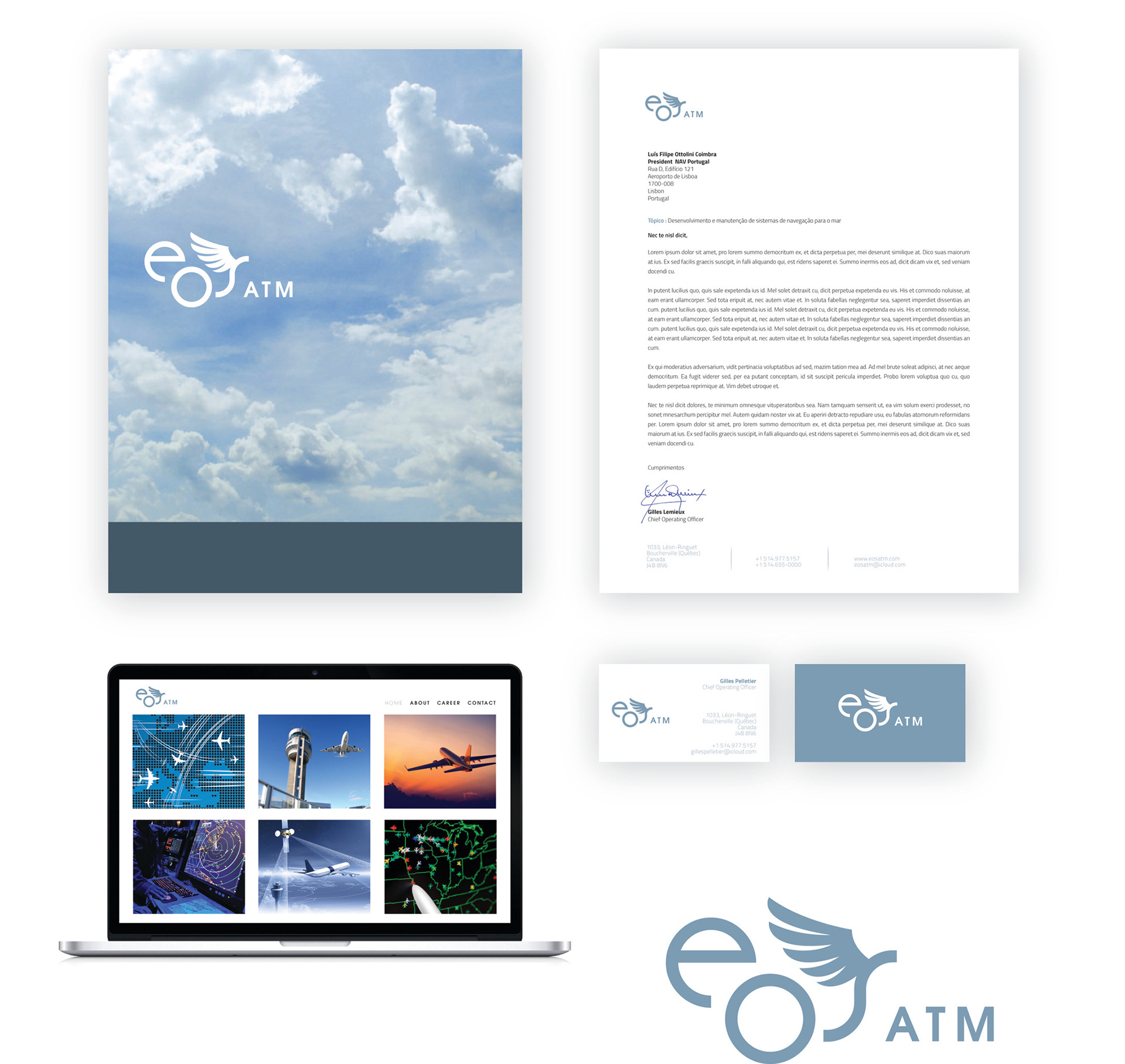 Eos ATM｜Identité visuelle