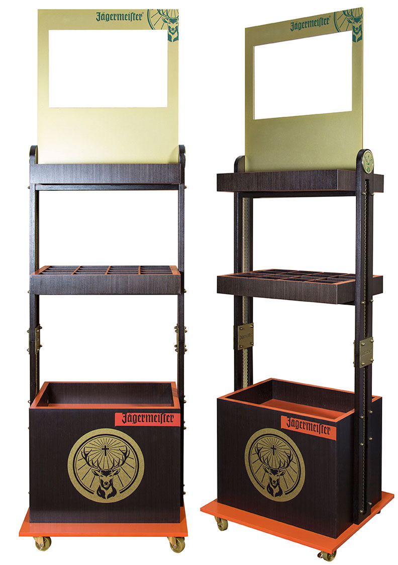 Jagermeister Rolling Display