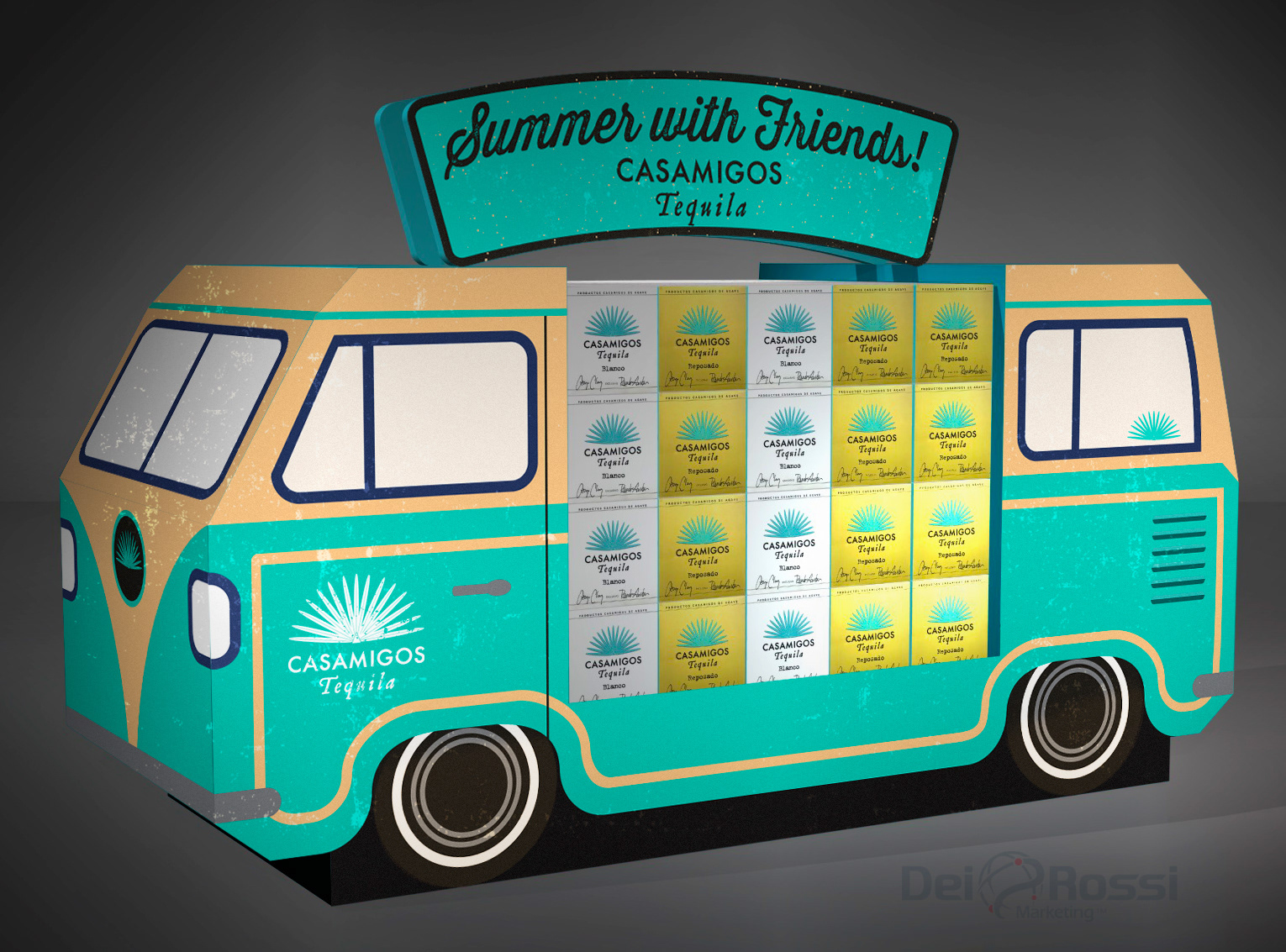 Casamigos Large Van Display - WIP