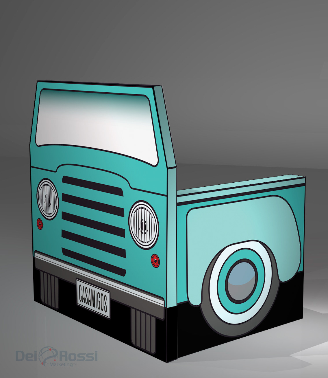 Casamigos "Truck Bed" Display - WIP