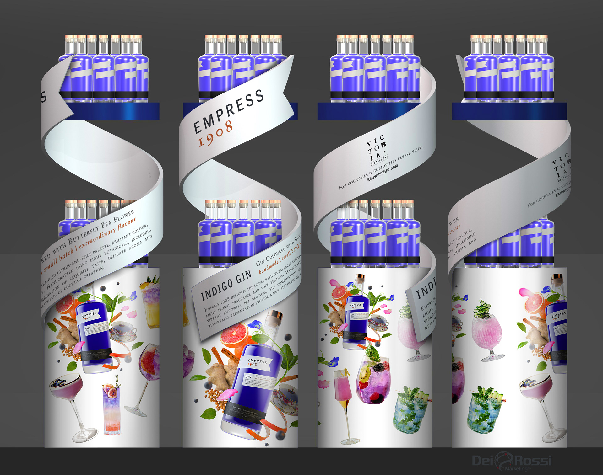 Empress Gin Retail Display - WIP