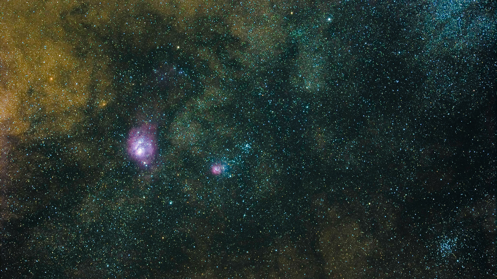 Picture saved with settings applied.