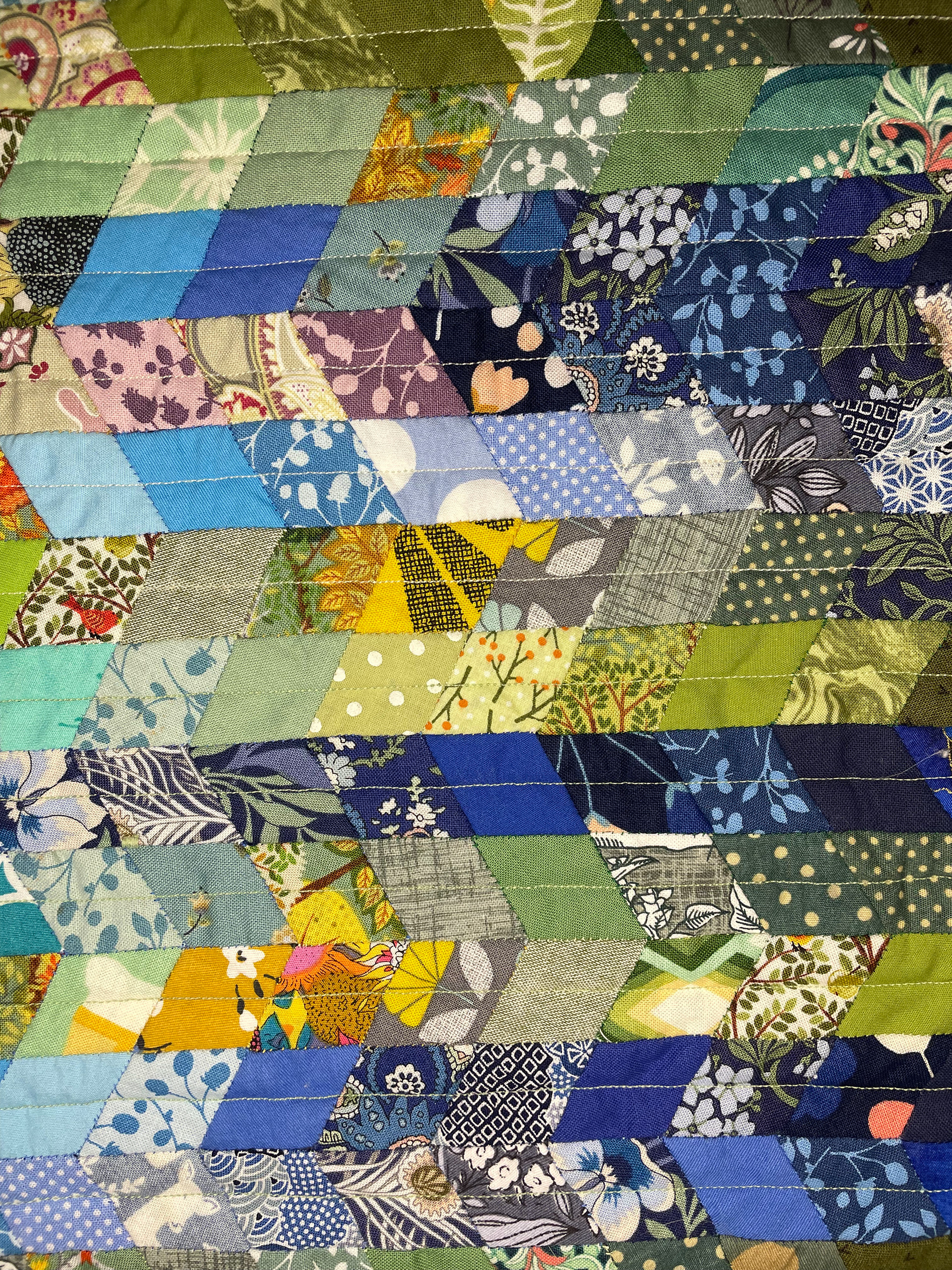 EPP diamonds close up detail.