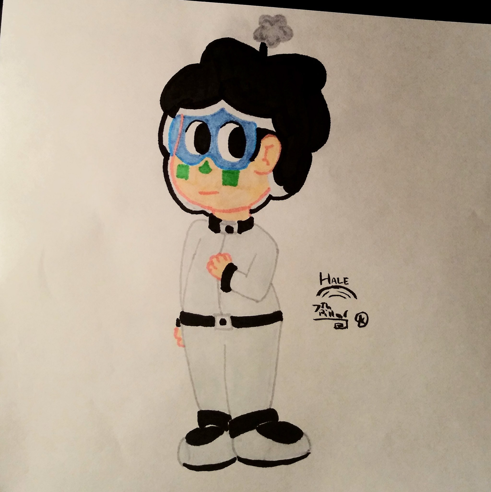 A Hanazuki inspired character named Hale.