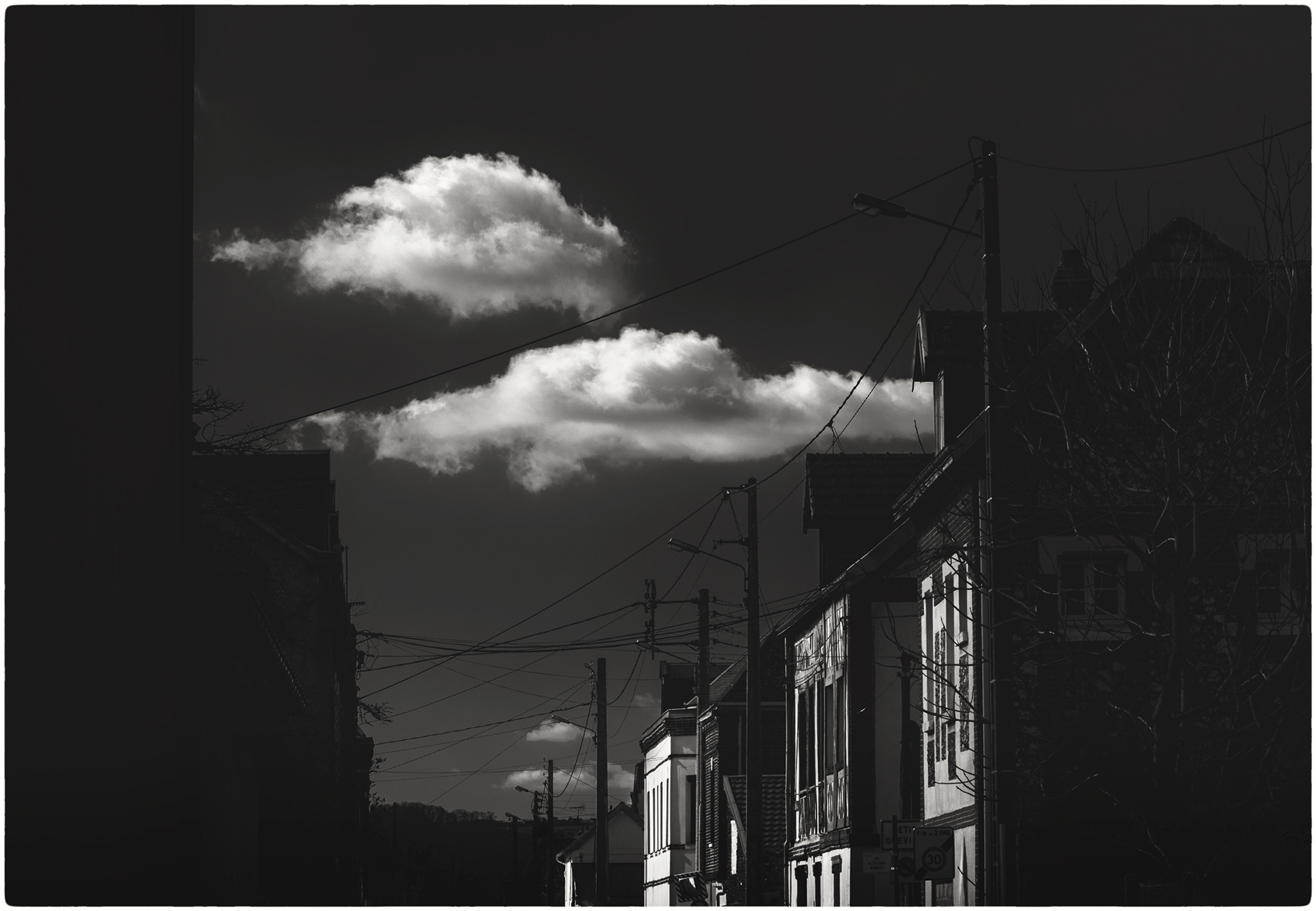 Rouen, Nuages
