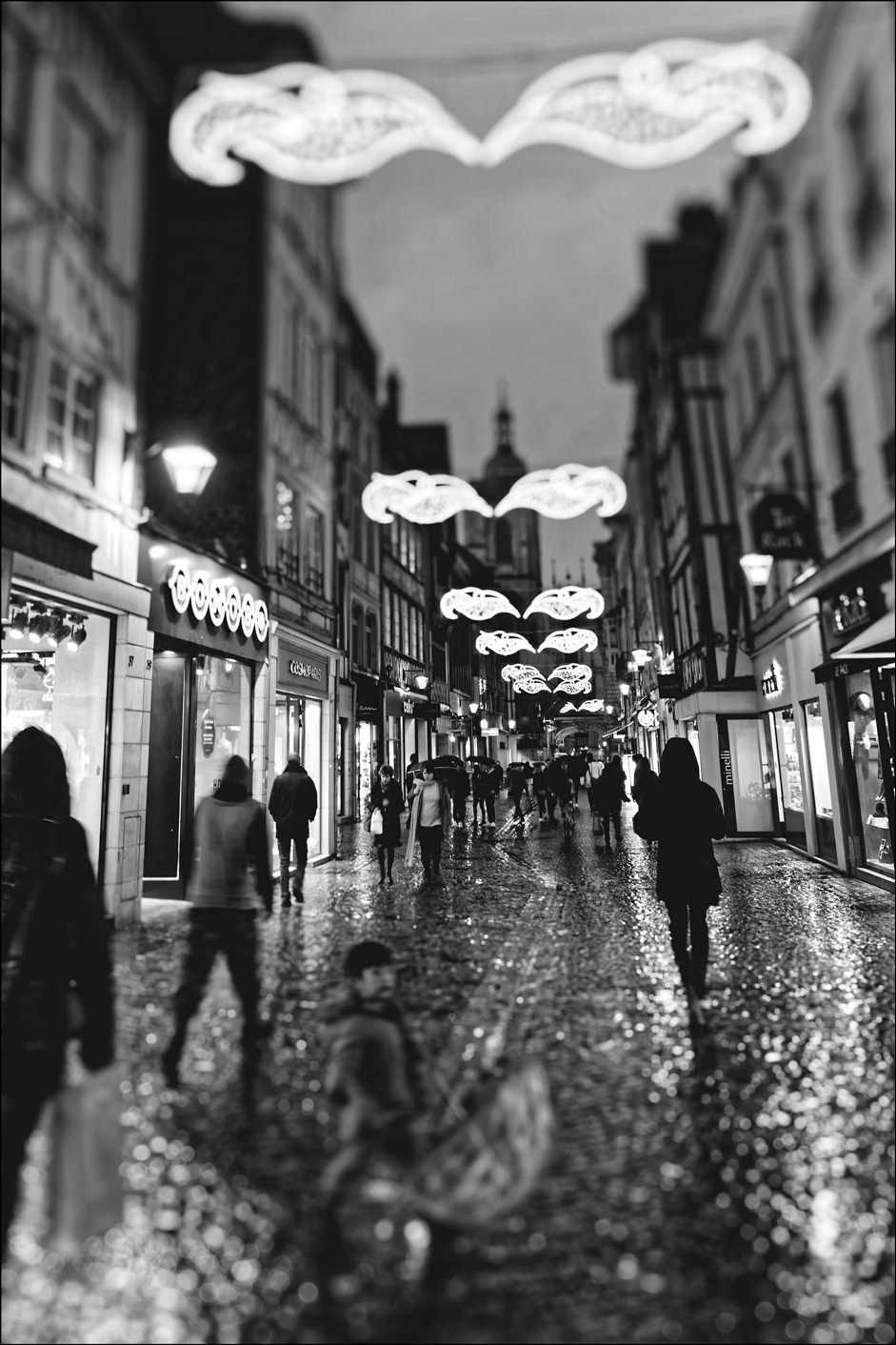 Rouen, rue du Gros Horloge