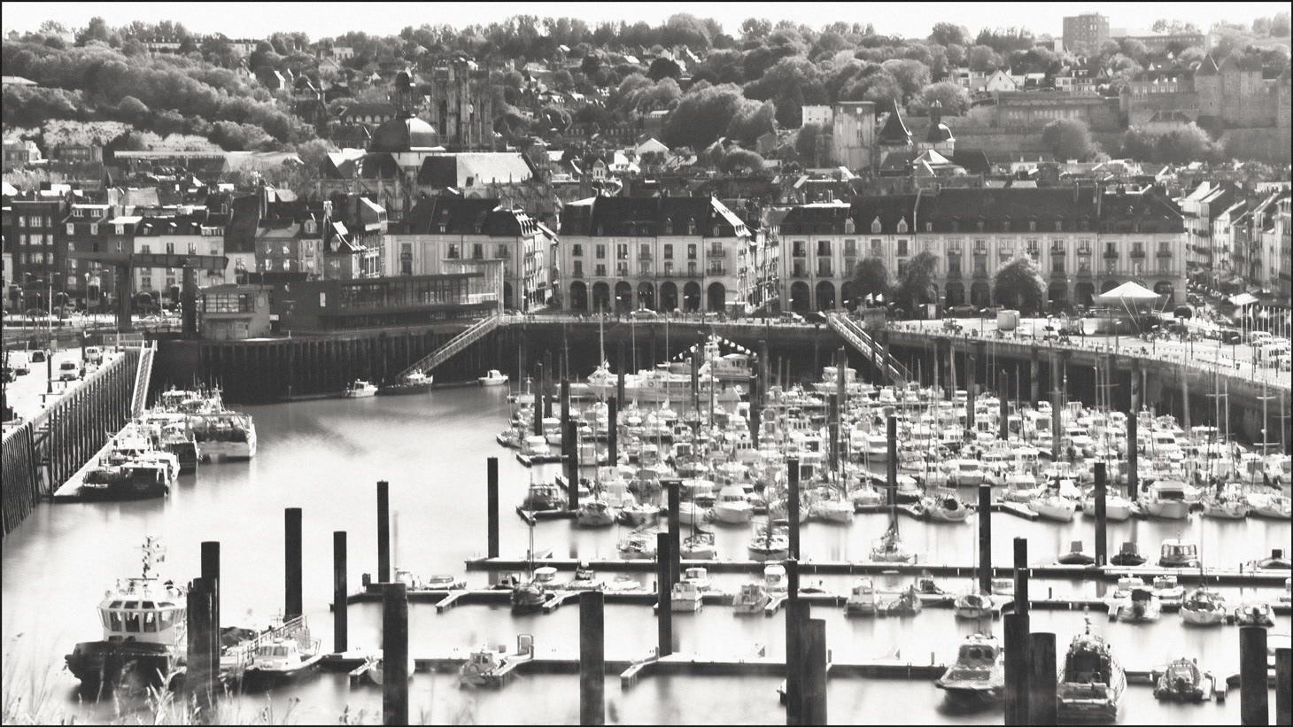 Dieppe, vue sur le Port