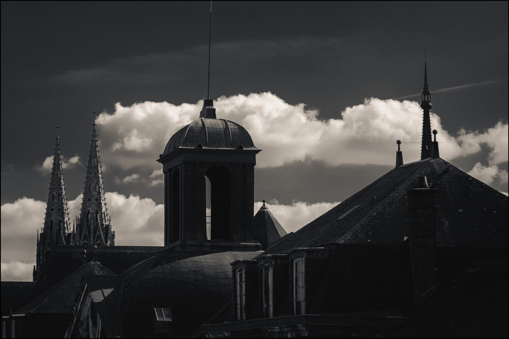 Rouen, Nuages