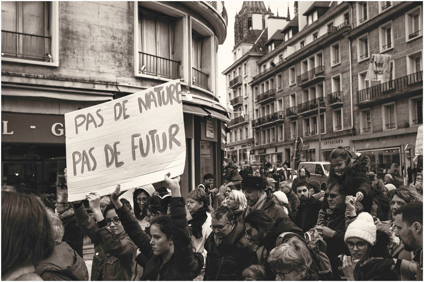 Rouen, Manif Climat