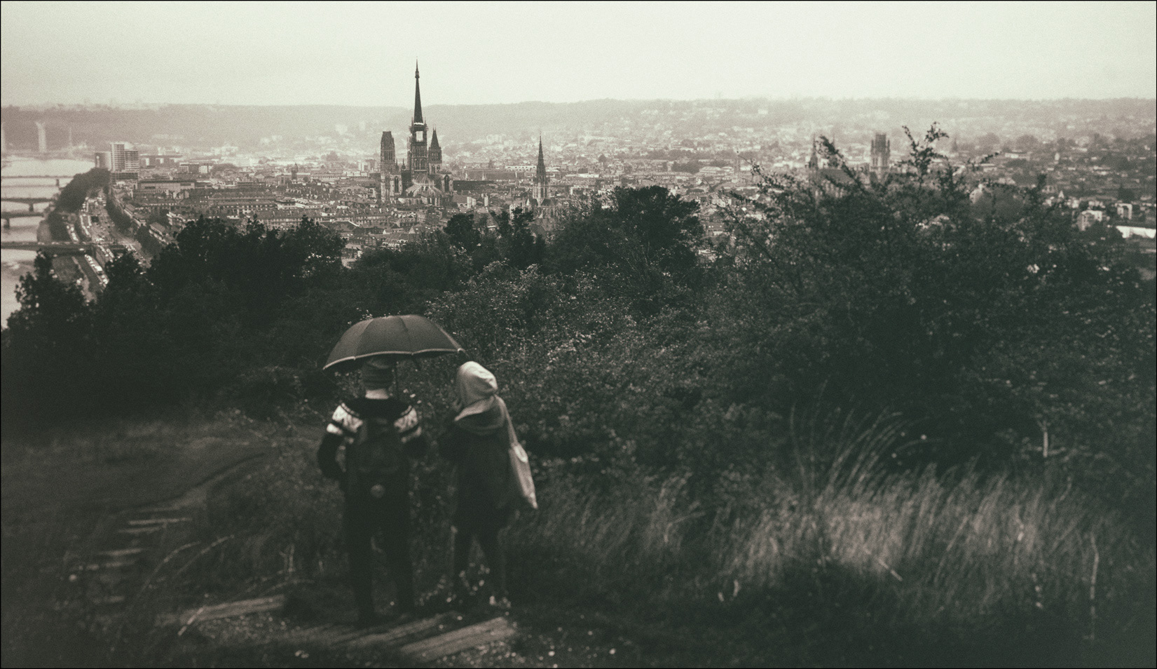 Rouen, Panorama Cote Ste Catherine