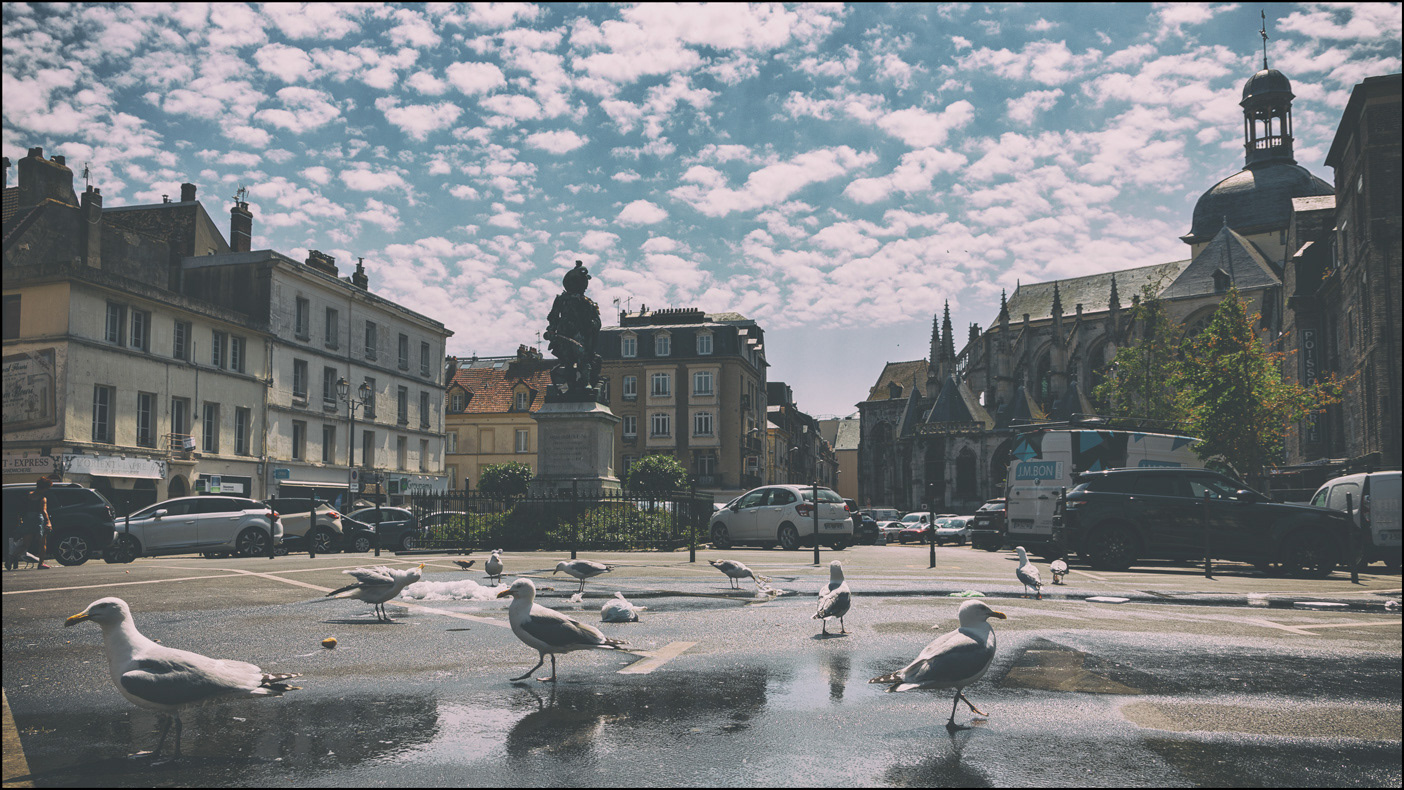 Dieppe, après le marché