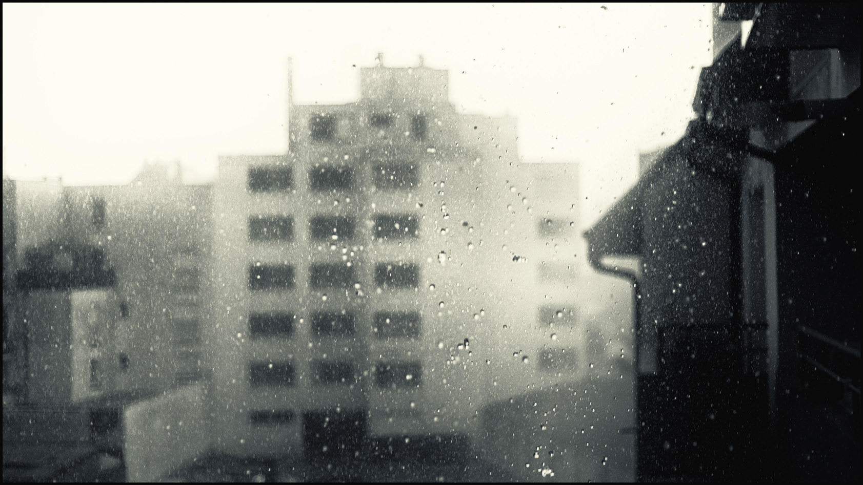 rouen, Pluie